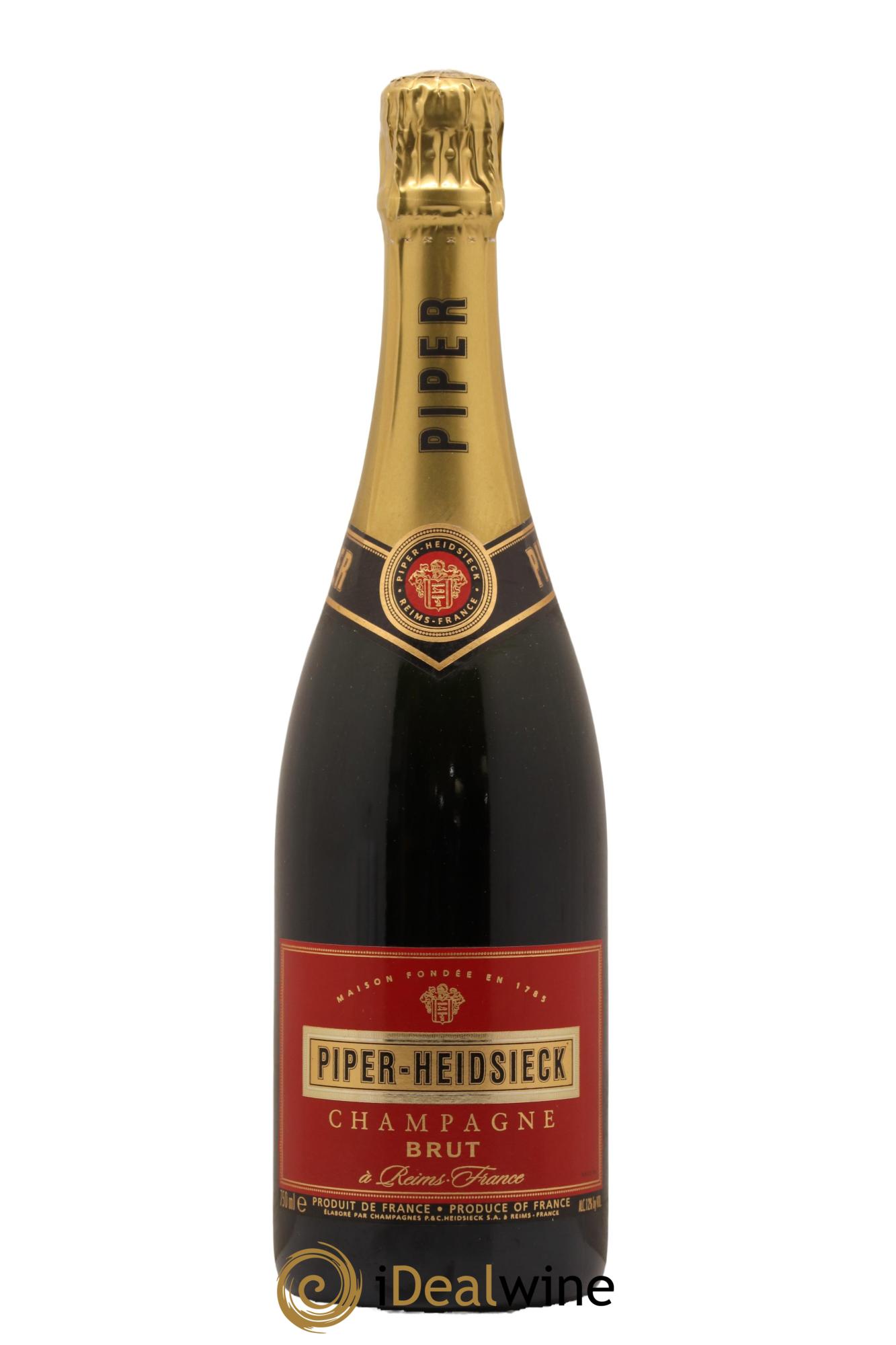 Brut Piper Heidsieck - Lot de 1 bouteille - 0