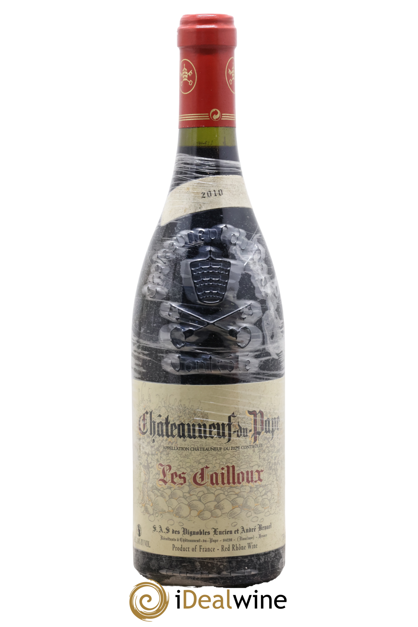 Châteauneuf-du-Pape Les Cailloux André Brunel 2010 - Lot of 1 bottle - 0