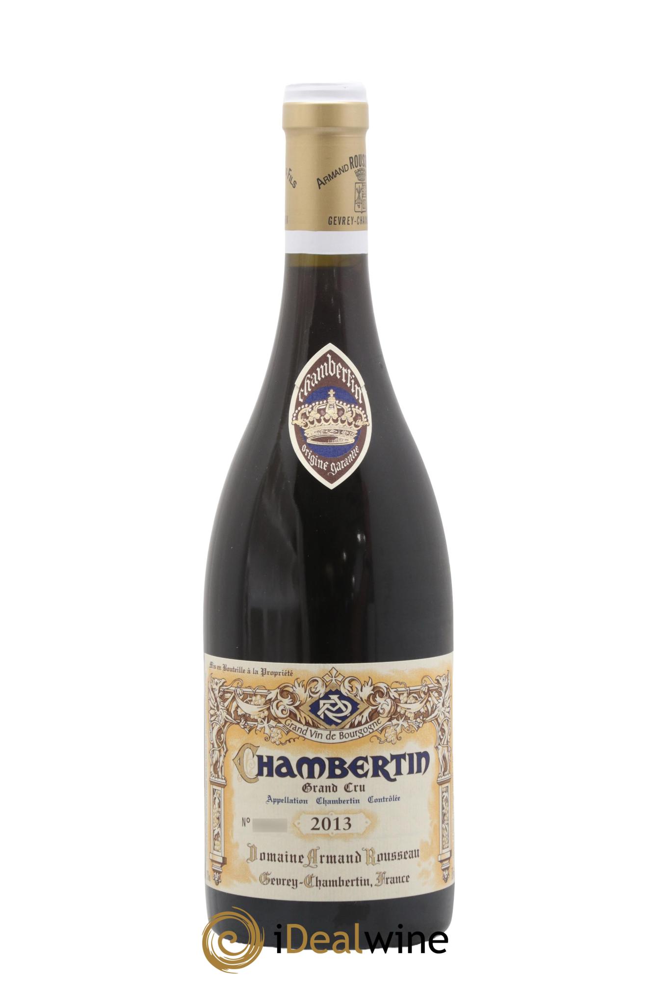 Chambertin Grand Cru Armand Rousseau (Domaine) 2013 - Posten von 1 Flasche - 0