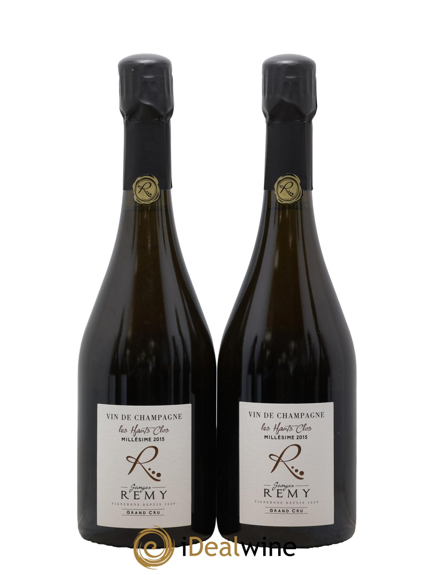 Les Hauts Clos Georges Remy 2015 - Posten von 2 Flaschen - 0