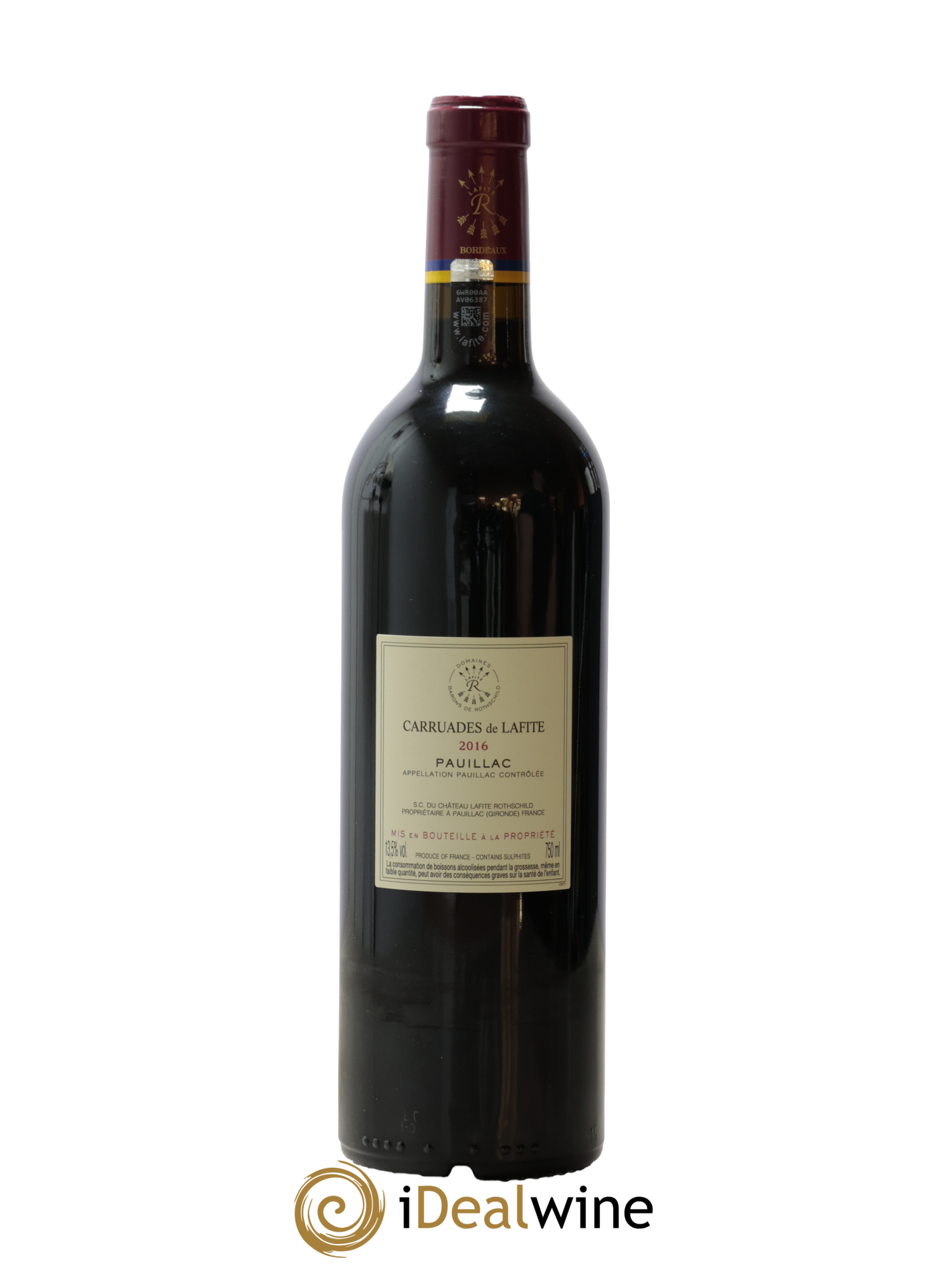 Carruades de Lafite Rothschild Second Vin 2016 - Lot de 1 bouteille - 1