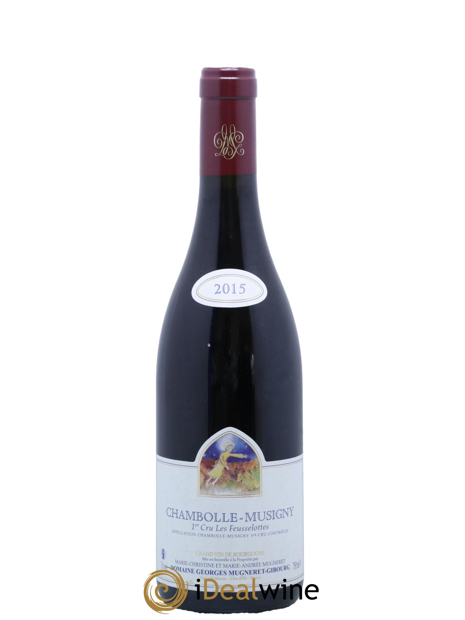 Chambolle-Musigny 1er Cru Les Feusselottes Mugneret-Gibourg (Domaine) 2015 - Lot de 1 bouteille - 0
