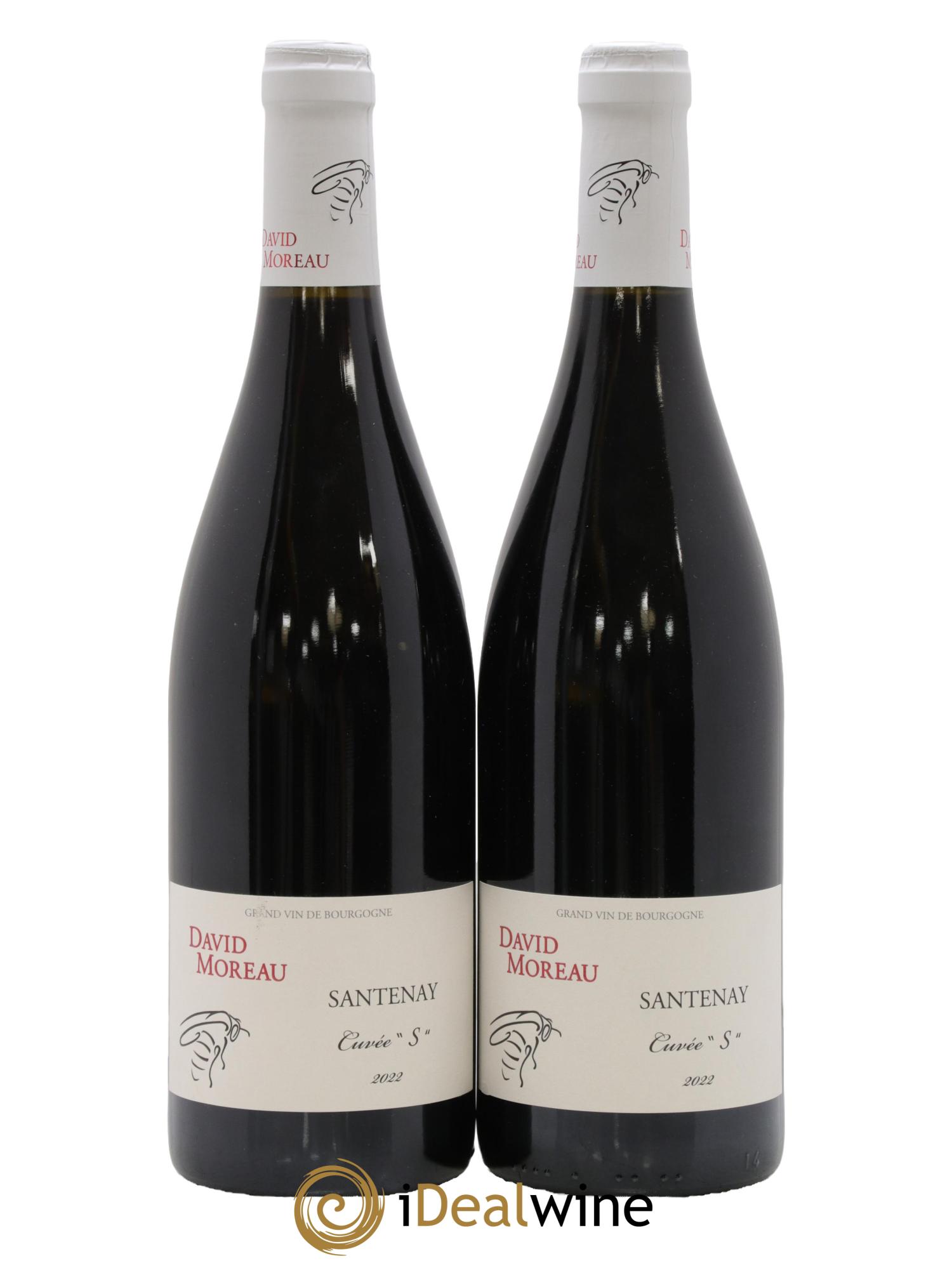 Santenay Cuvée S David Moreau 2022 - Lot de 2 bouteilles - 0