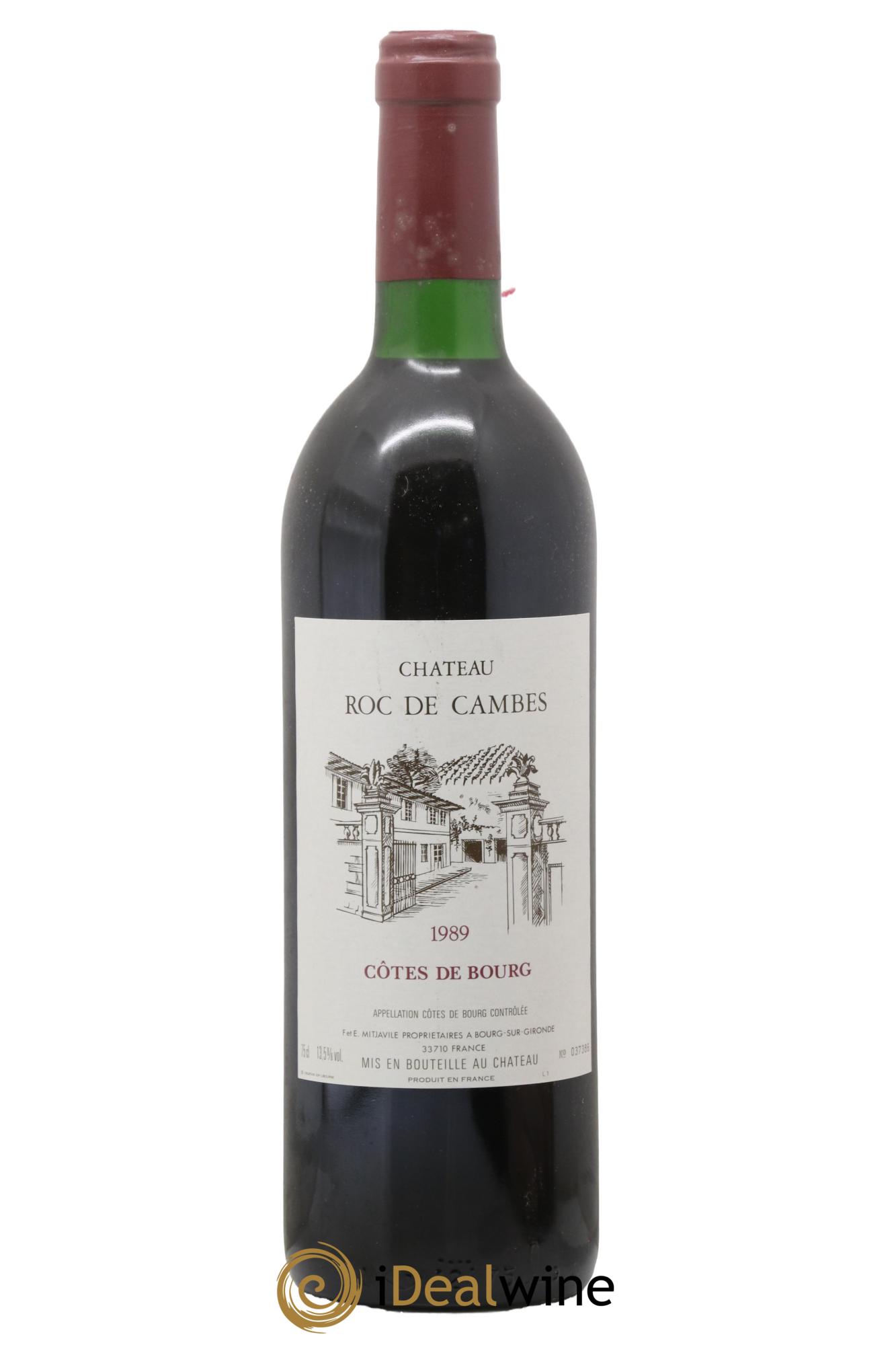 Roc de Cambes 1989 - Lot de 1 bouteille - 0