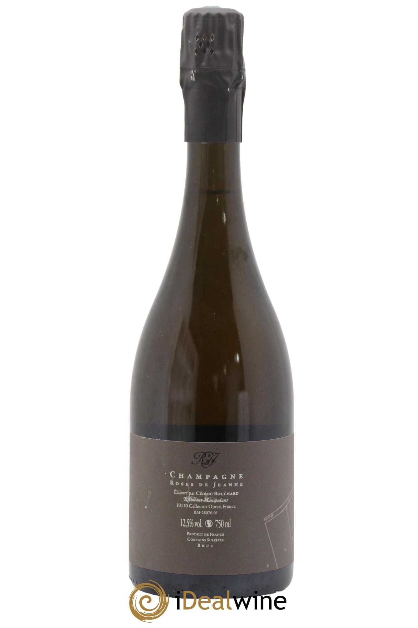 Roses de Jeanne Côte de Val Vilaine Blanc de Noirs Cédric Bouchard 2020 - Lot of 1 bottle - 1