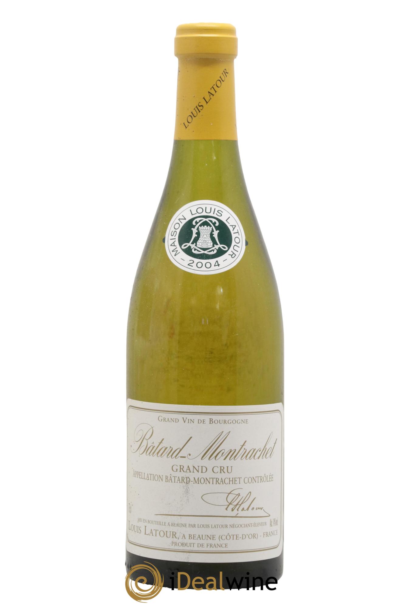 Bâtard-Montrachet Grand Cru Louis Latour 2004 - Lot de 1 bouteille - 0