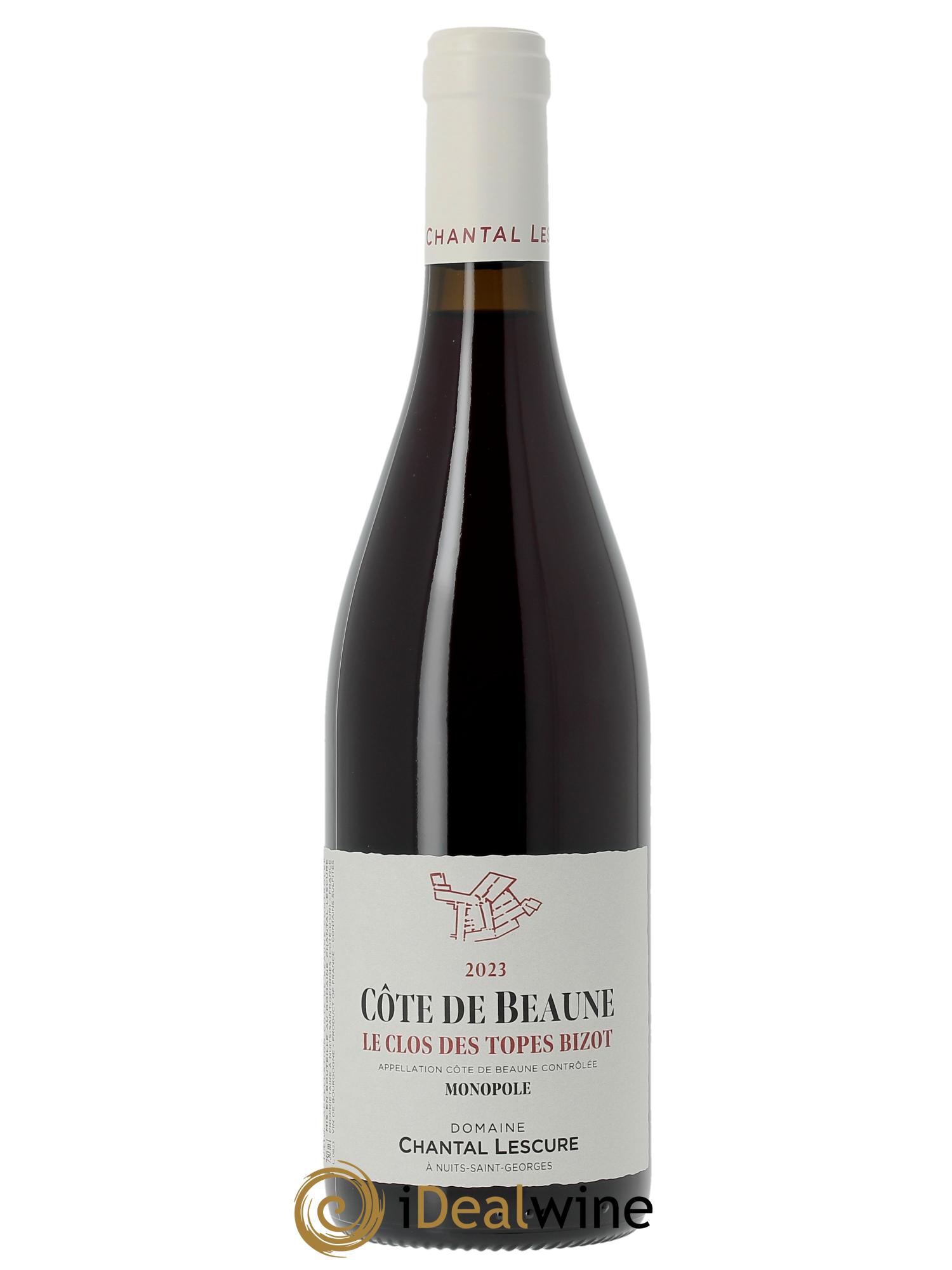 Côte de Beaune Le Clos des Topes Bizot Chantal Lescure  2023 - Lotto di 1 bottiglia - 0