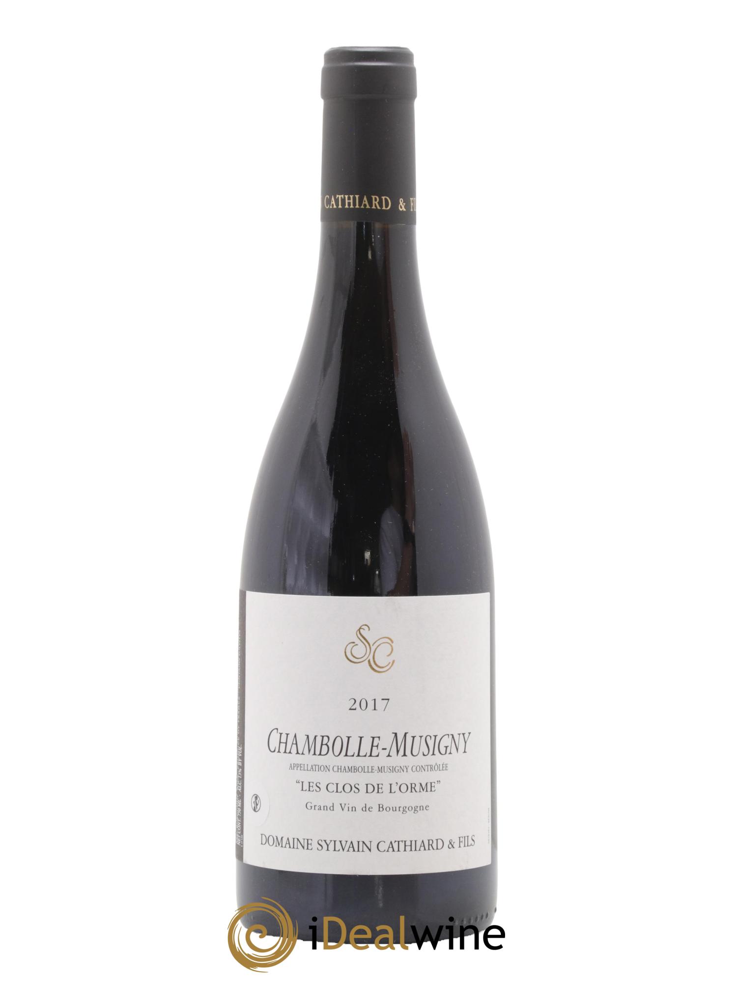 Chambolle-Musigny Les Clos de l'Orme Sylvain Cathiard & Fils 2017 - Lot de 1 bouteille - 0