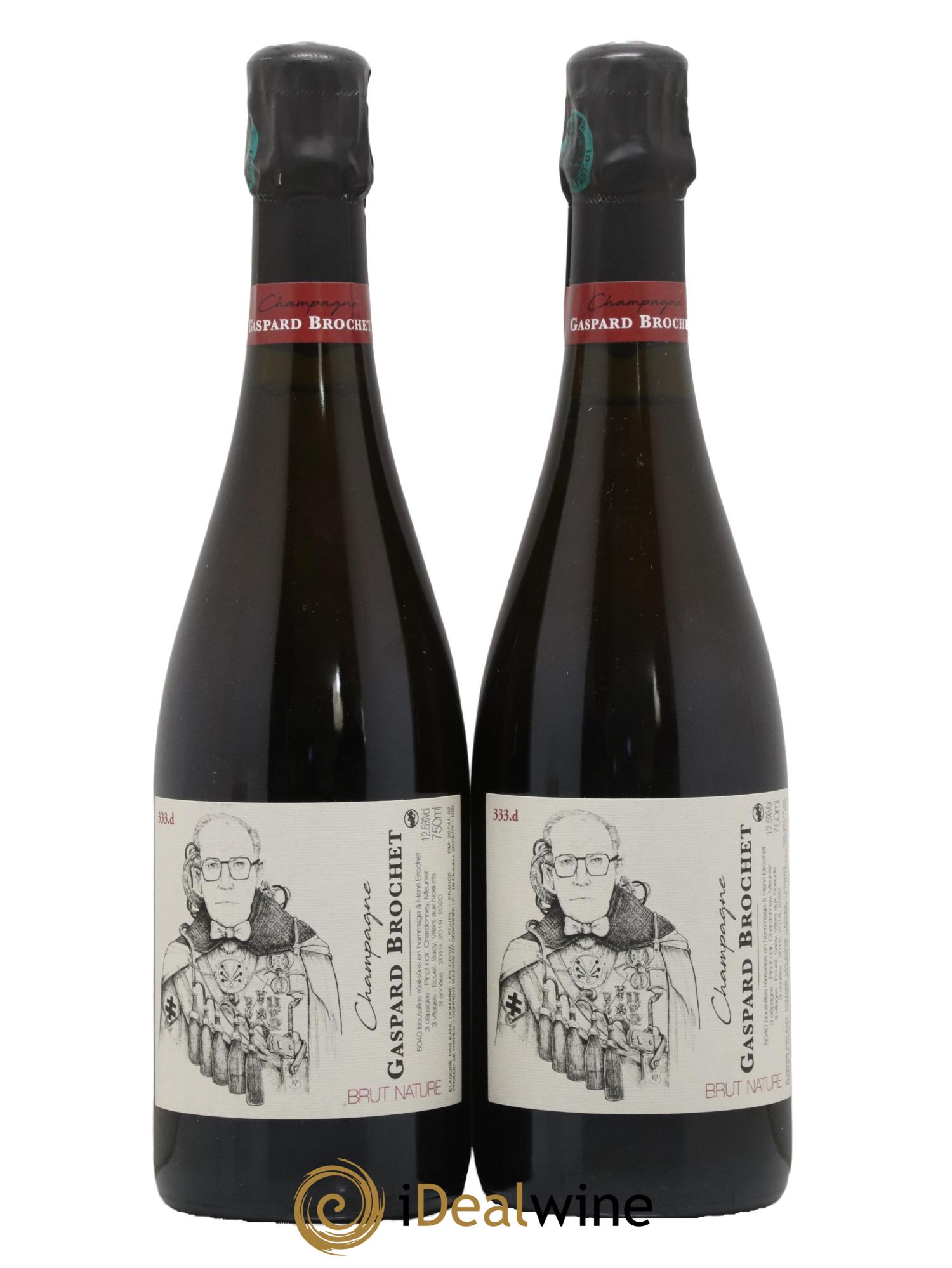 333.d Brut Nature Gaspard Brochet - Lot de 2 bouteilles - 0