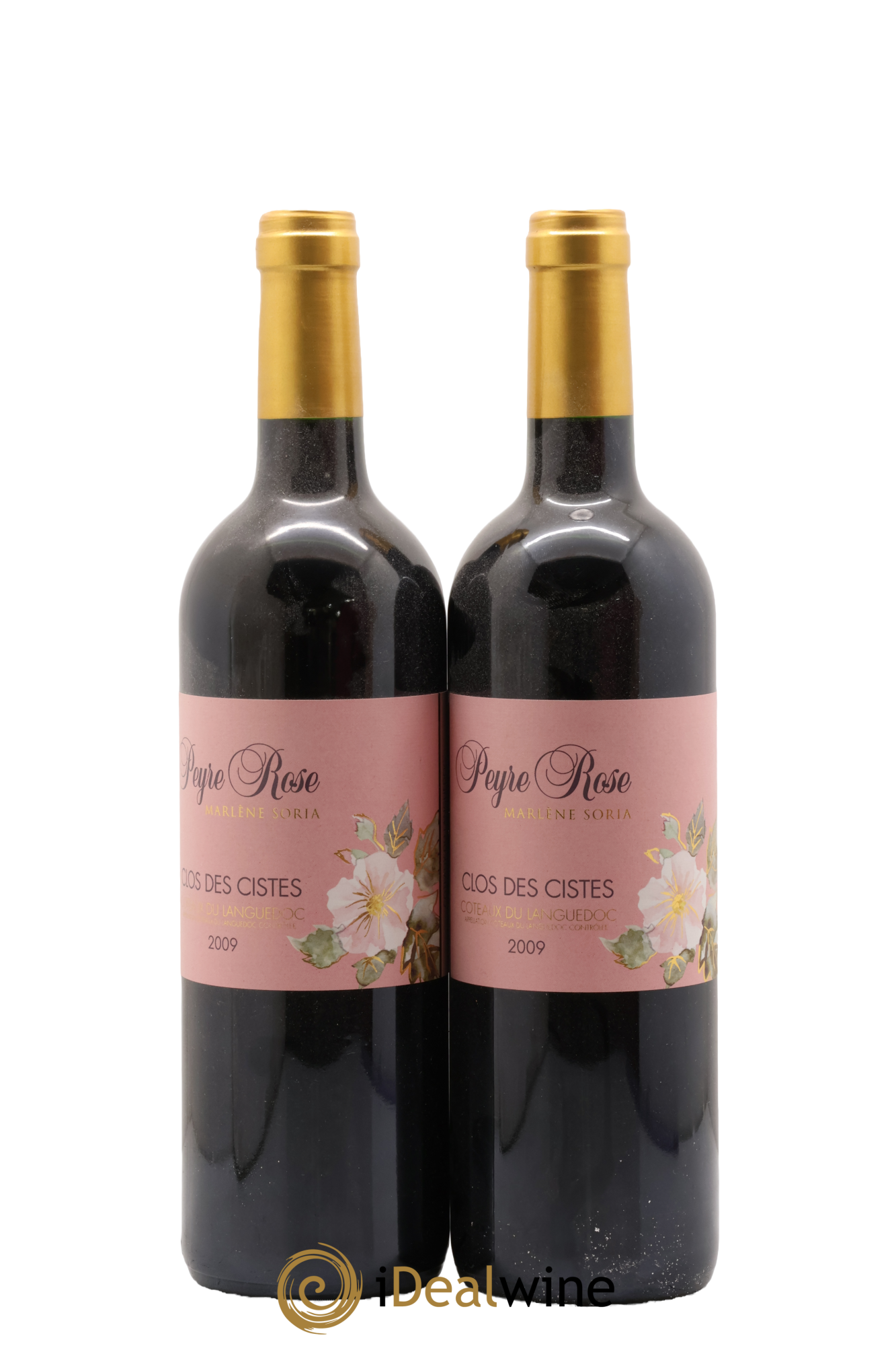 Vin de France (anciennement Coteaux du Languedoc) Domaine Peyre Rose Les Cistes Marlène Soria 2009 - Lot of 2 bottles - 0