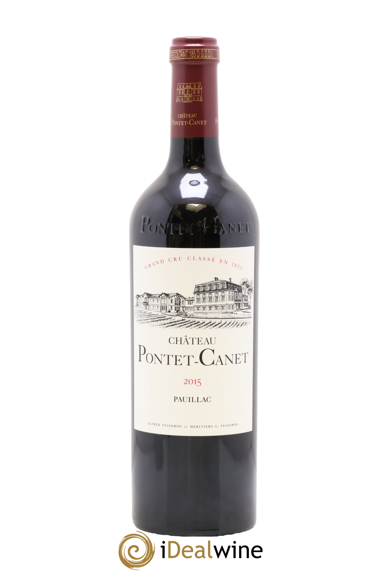 Château Pontet Canet 5ème Grand Cru Classé 2015 - Lot de 1 bouteille - 0