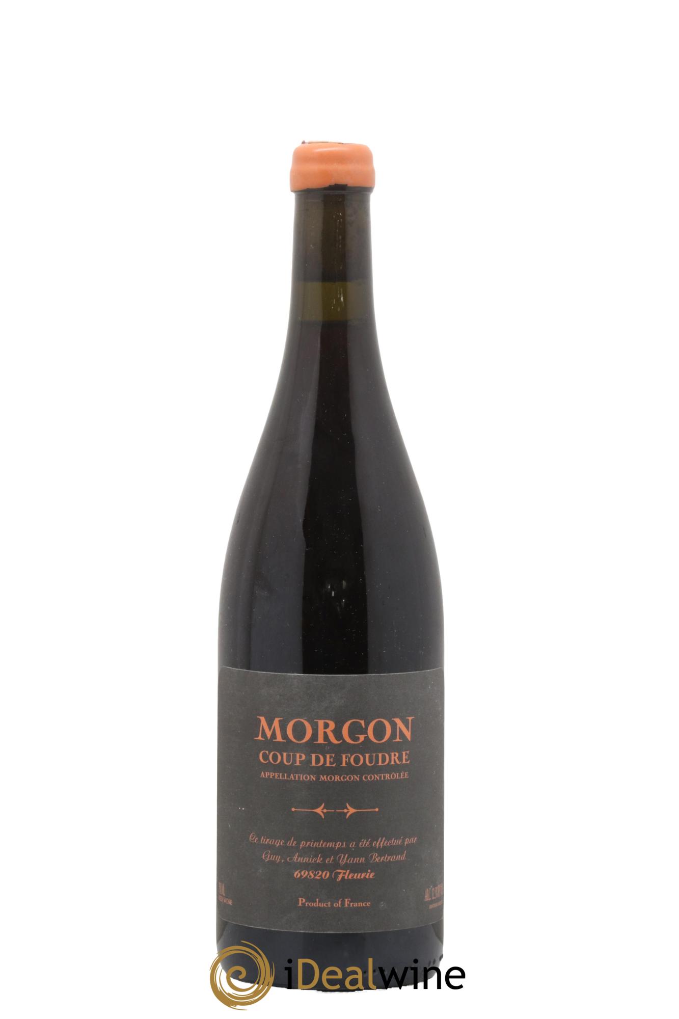 Morgon Coup de Foudre Les Bertrand 2016 - Lot de 1 bouteille - 0