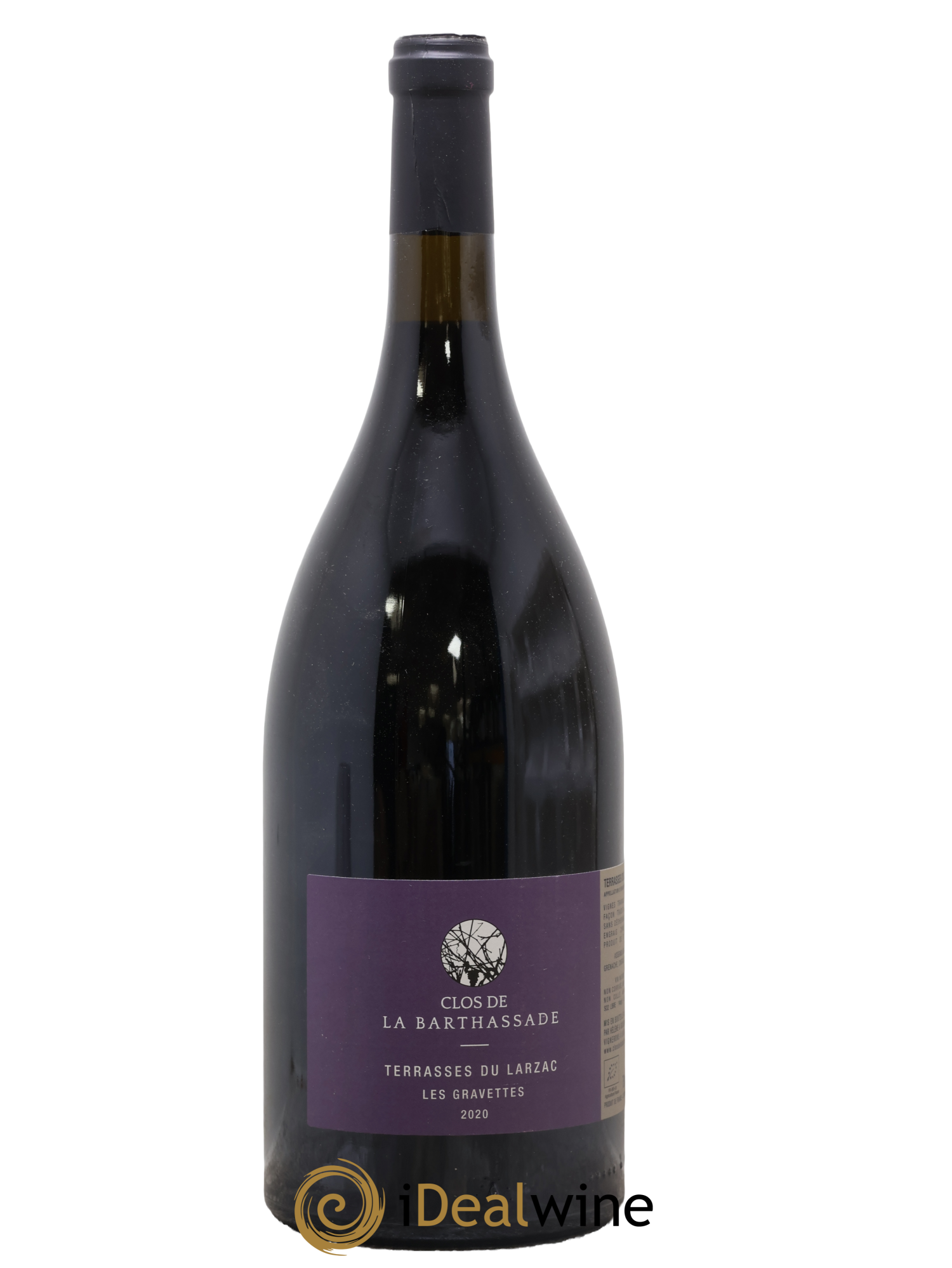 Terrasses du Larzac Les Gravettes Le Clos de la Barthassade 2020 - Lot de 1 magnum - 0