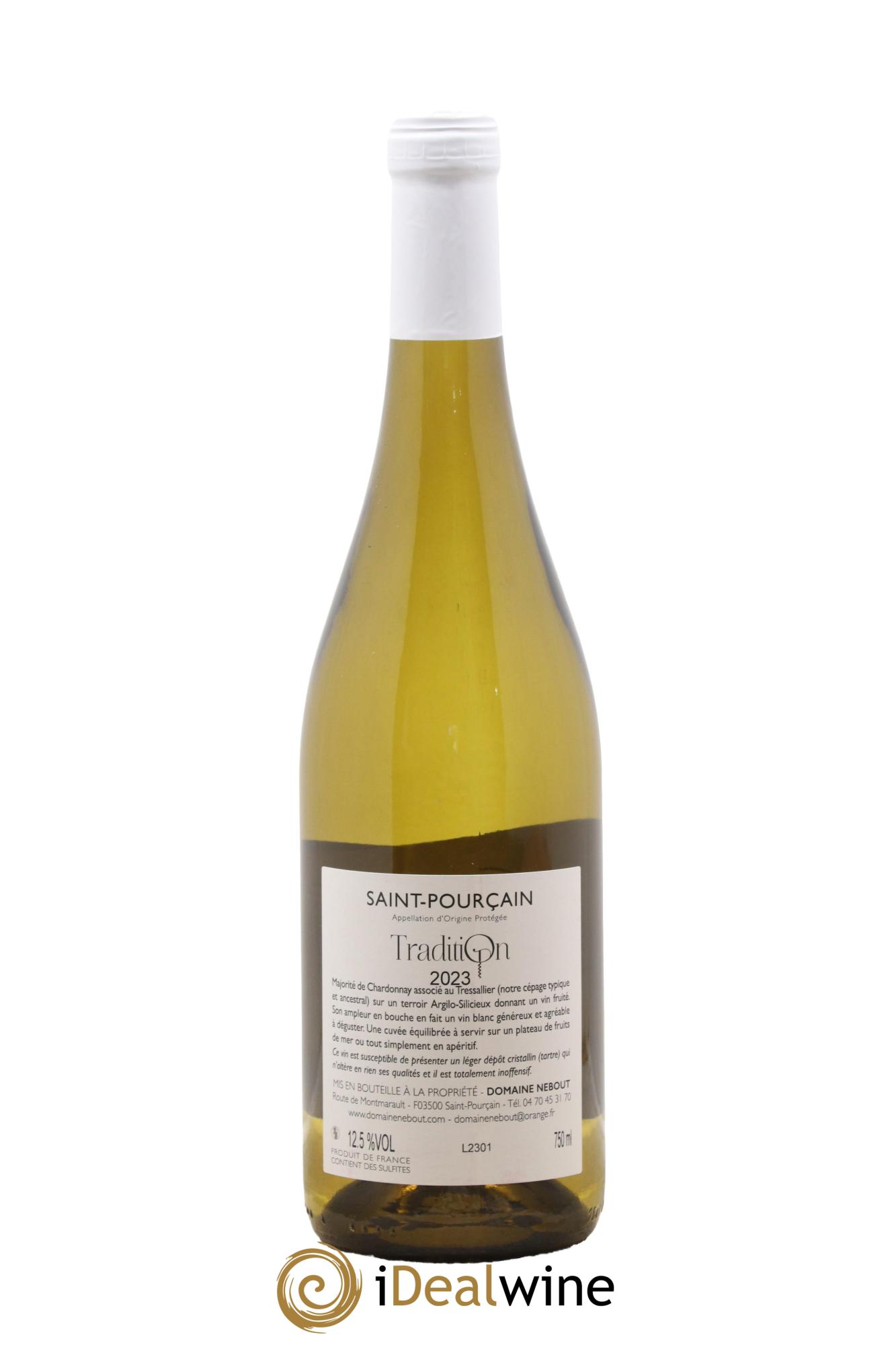 Saint-Pourçain Tradition Domaine Nebout 2023 - Lot of 1 bottle - 1