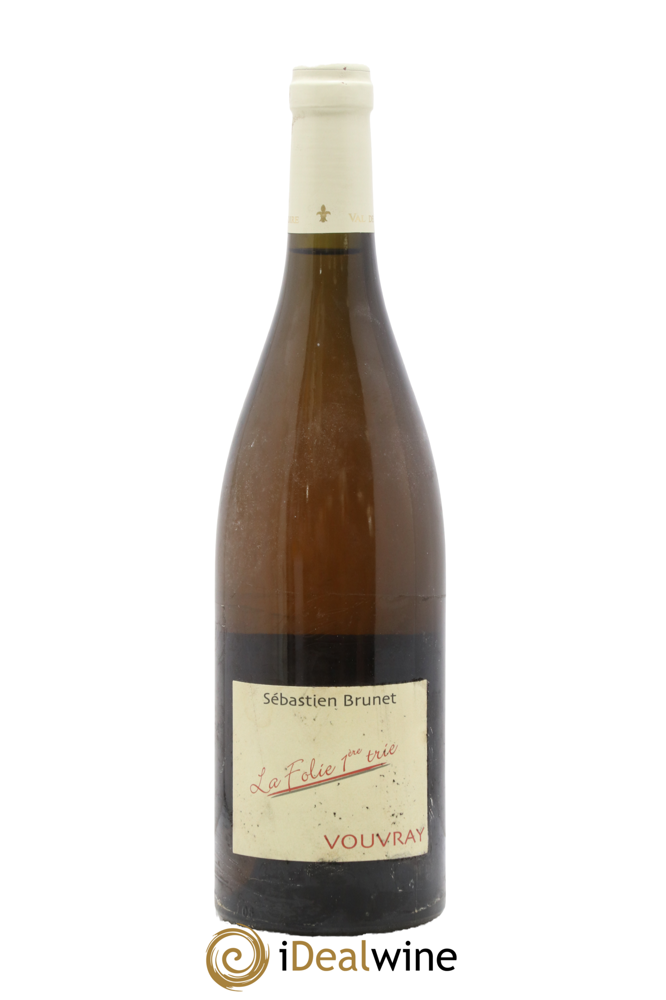 Vouvray La Première Trie Sebastien Brunet 2008 - Lot de 1 bouteille - 0