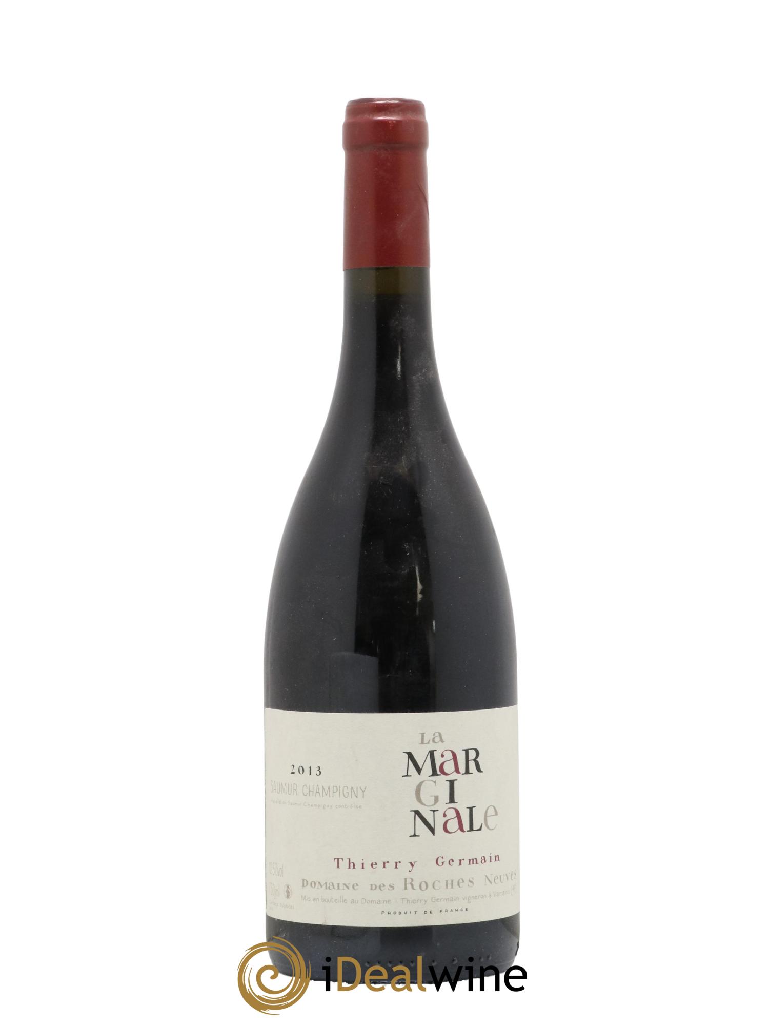 Saumur-Champigny La Marginale Domaine des Roches Neuves - Thierry Germain 2013 - Lot de 1 bouteille - 0