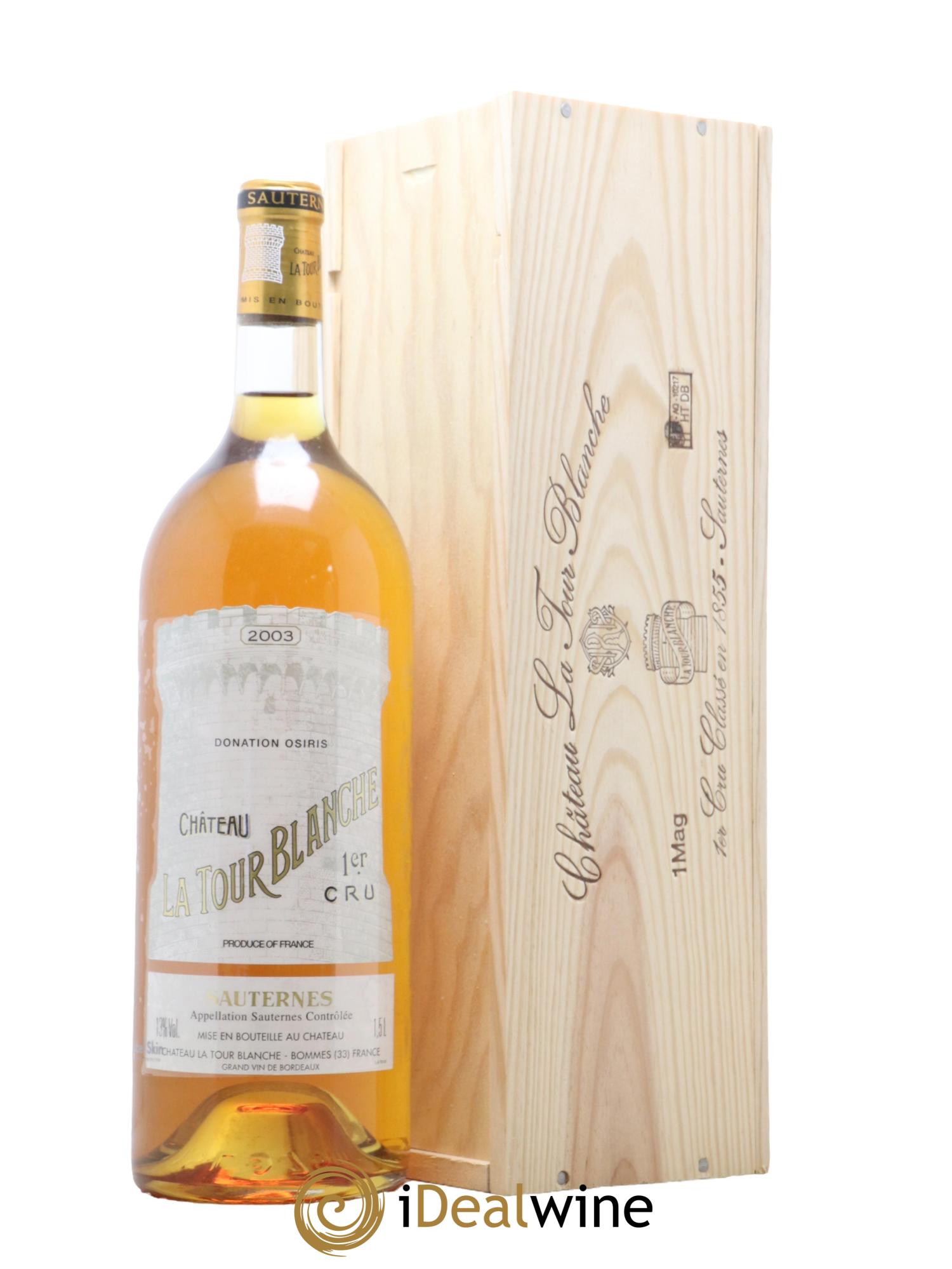 Château la Tour Blanche 1er Grand Cru Classé 2003 - Lotto di 1 magnum - 0