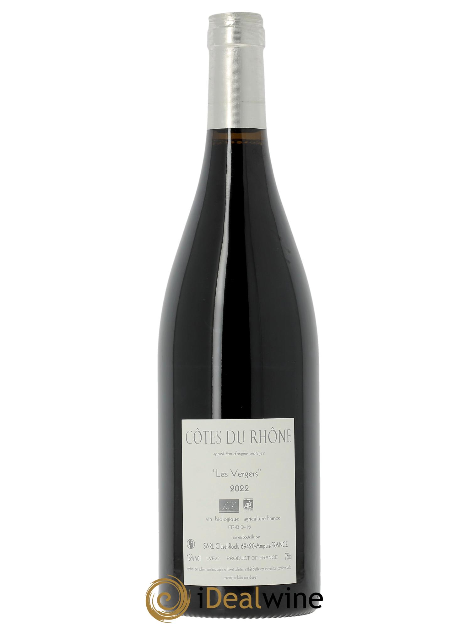 Côtes-du-Rhône Les Vergers Clusel-Roch  2022 - Lot of 1 bottle - 1