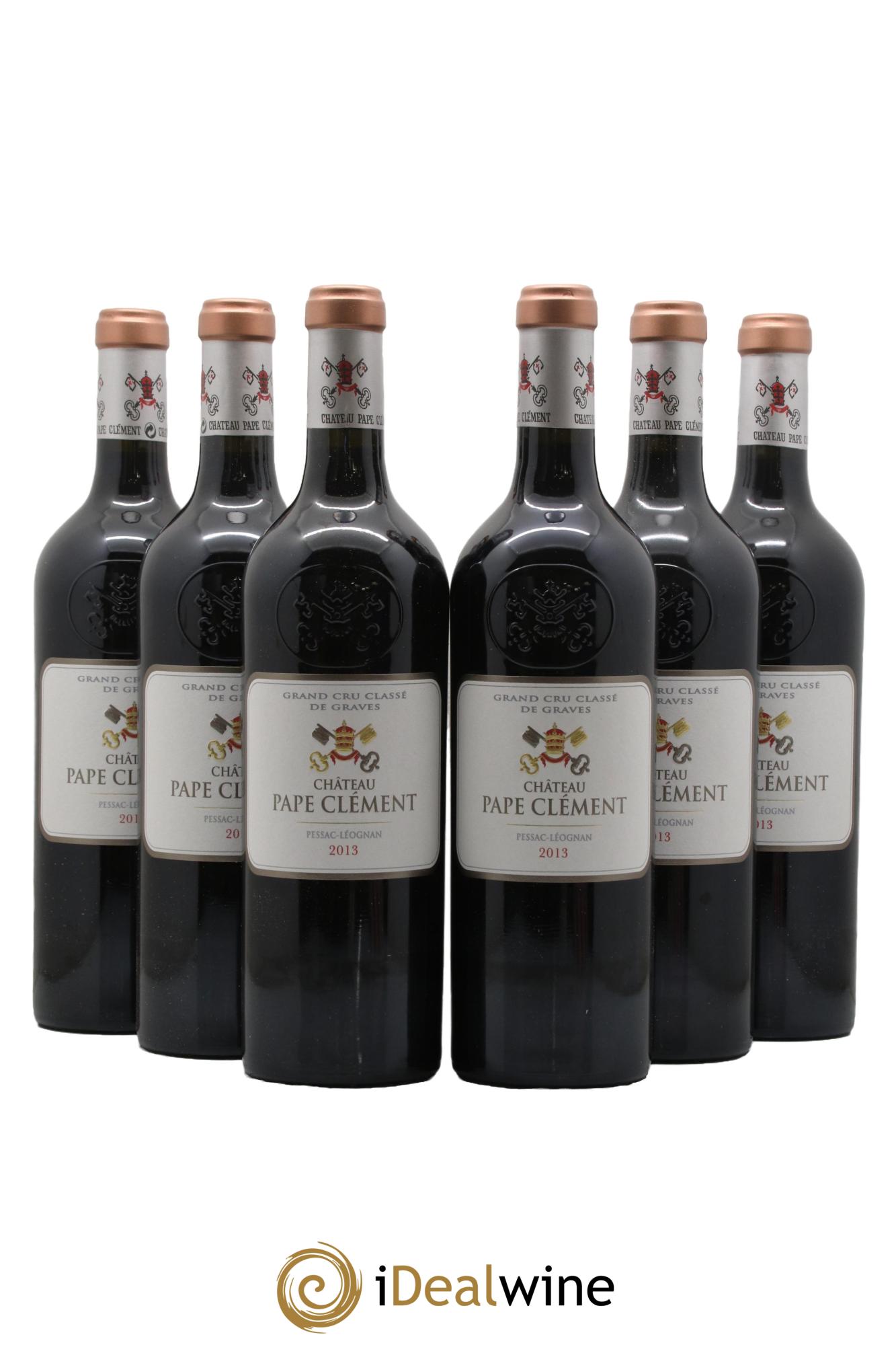 Château Pape Clément Cru Classé de Graves  2013 - Lot de 6 bouteilles - 0