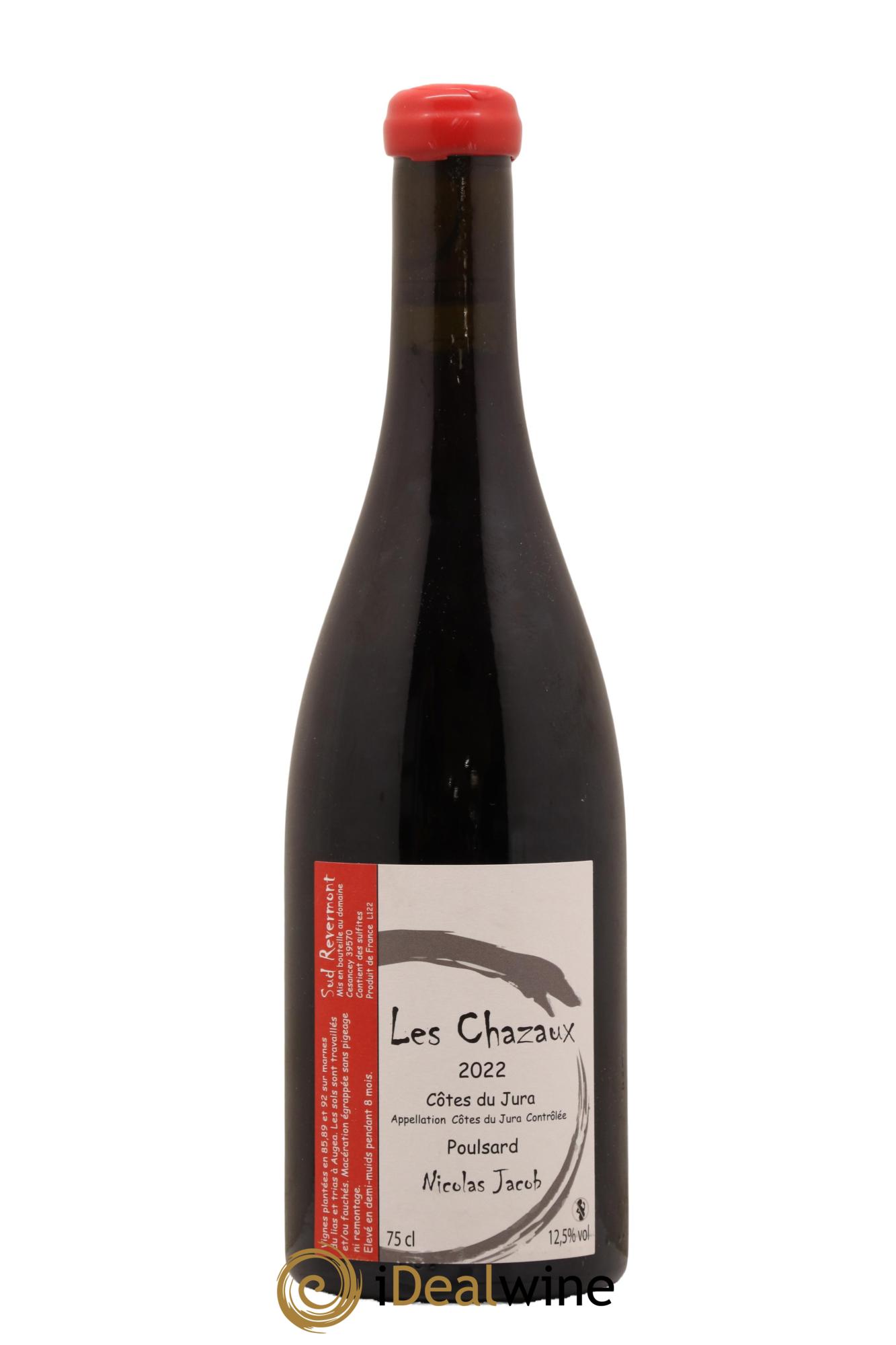 Côtes du Jura Poulsard Les Chazaux Nicolas Jacob 2022 - Lot de 1 bouteille - 0