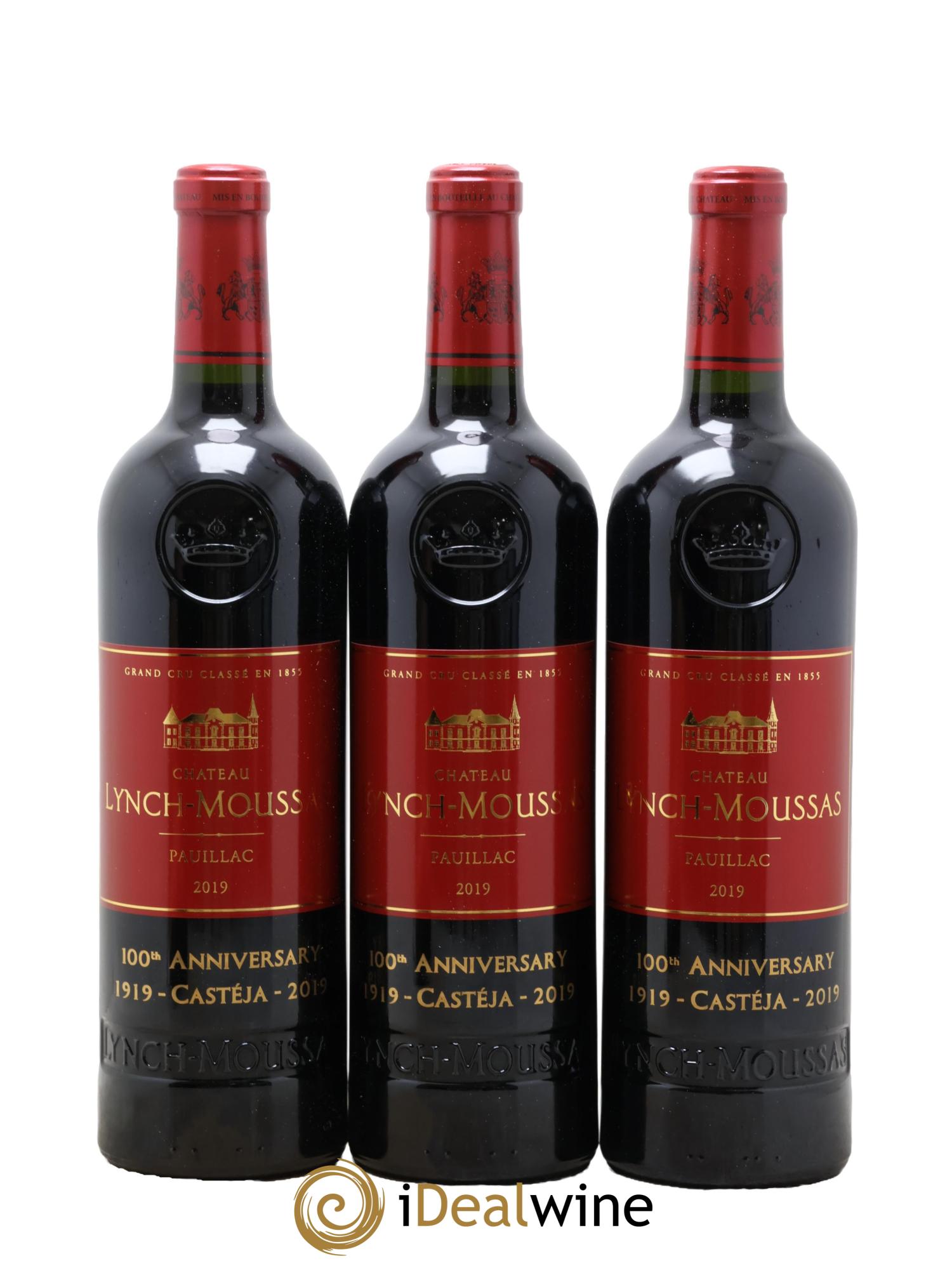Château Lynch Moussas 5ème Grand Cru Classé 2019 - Lotto di 6 bottiglie - 2