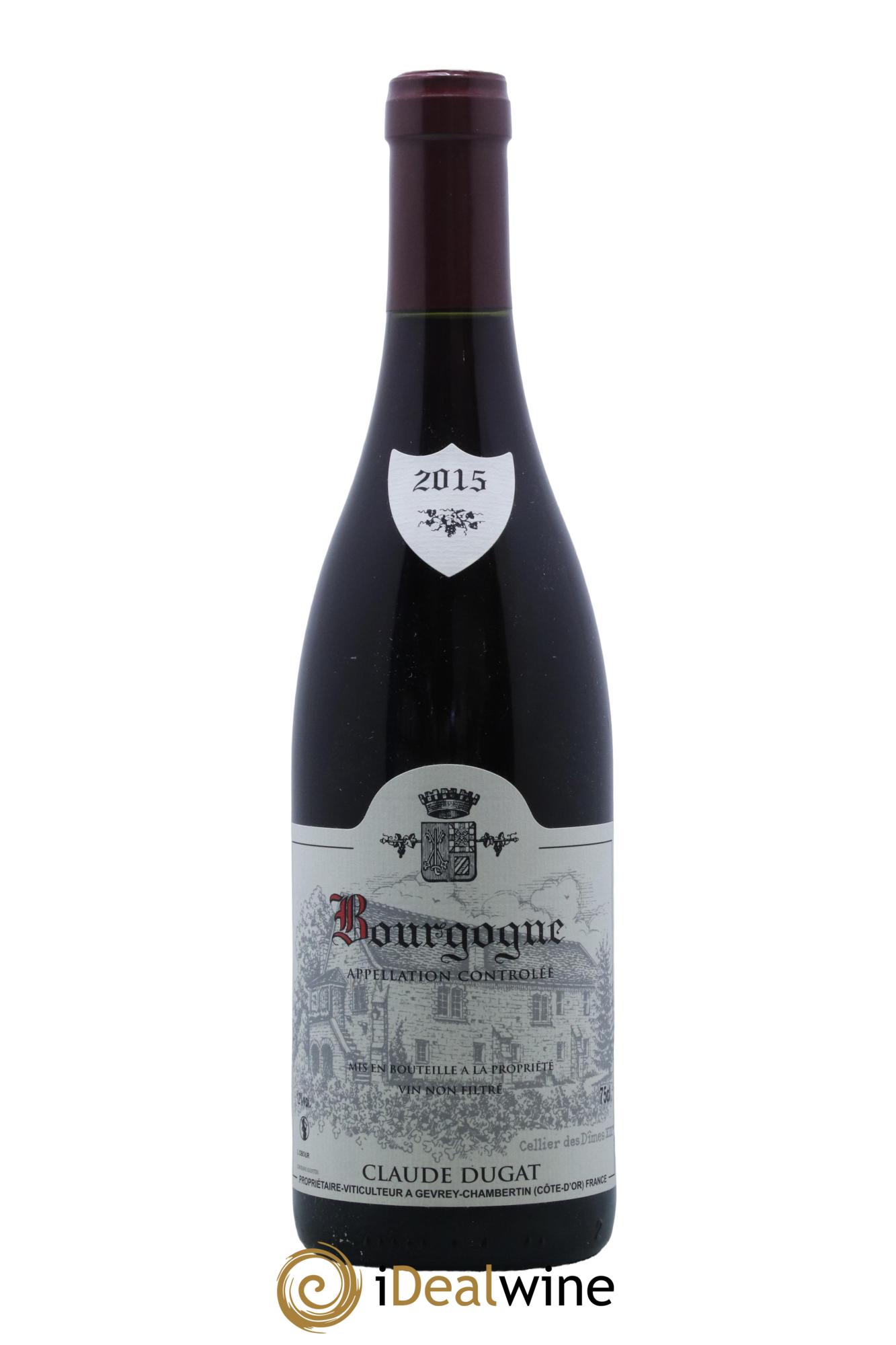 Bourgogne Claude Dugat 2015 - Lot de 1 bouteille - 0