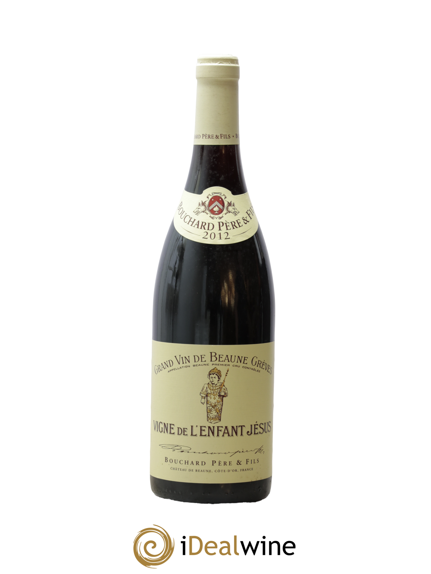 Beaune 1er Cru Grèves - Vigne de l'Enfant Jésus Bouchard Père & Fils 2012 - Lot de 1 bouteille - 0