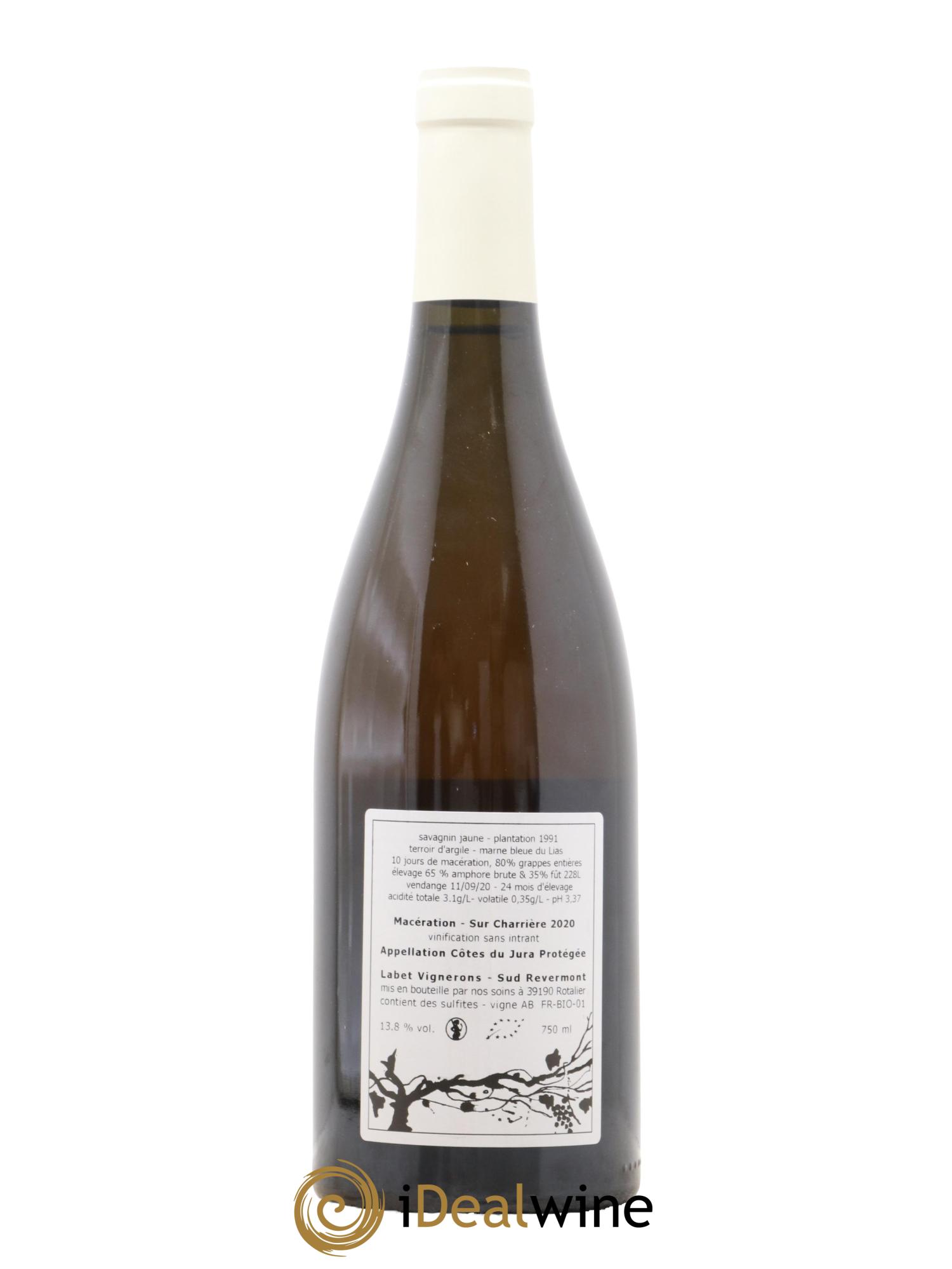 Vin de France Macération Sur Charrière Romain - Julien - Charline Labet 2020 - Lotto di 1 bottiglia - 1