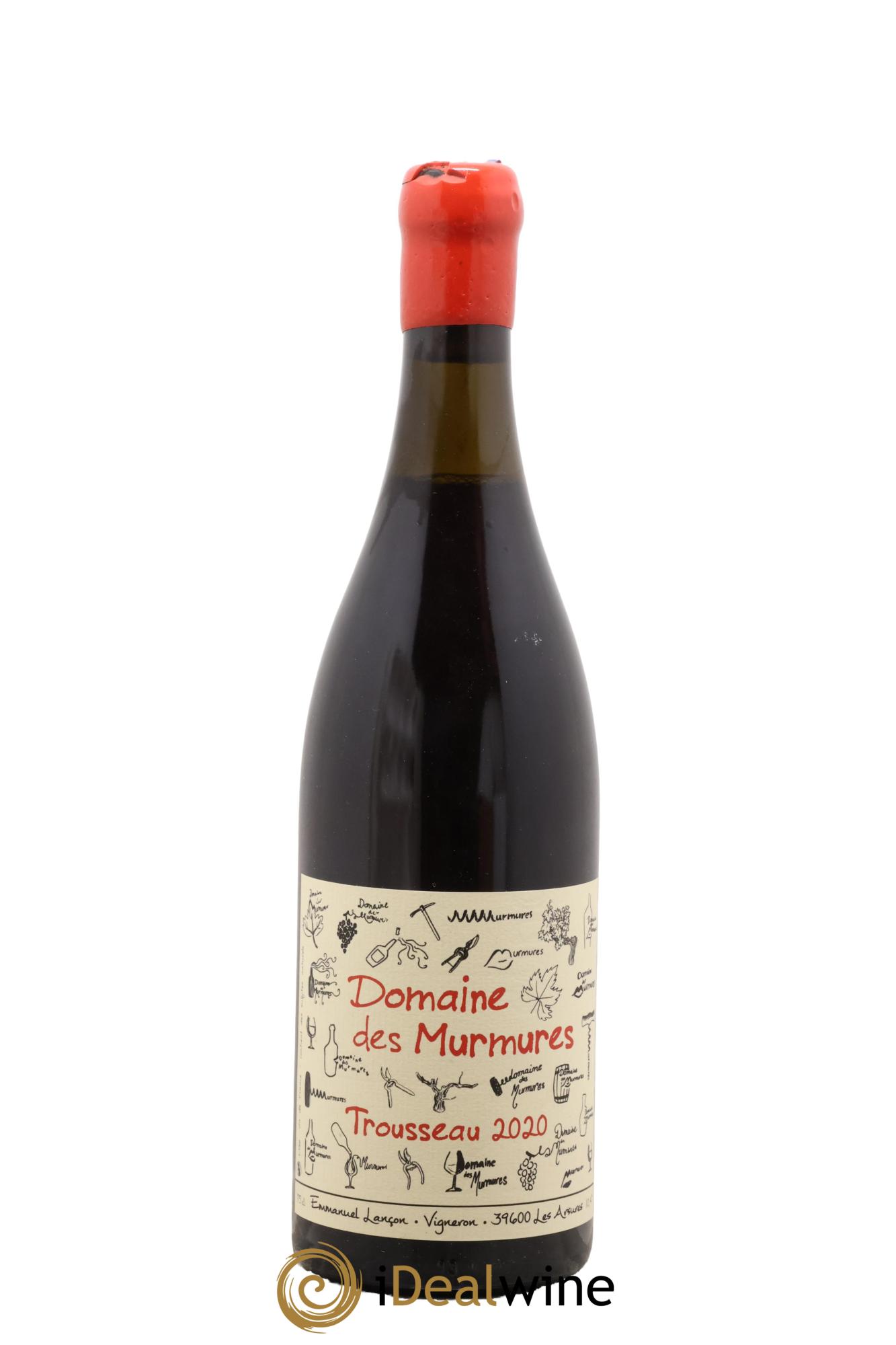 Vin de France Trousseau Murmures (Domaine des) - Emmanuel Lançon 2020 - Lot de 1 bouteille - 0