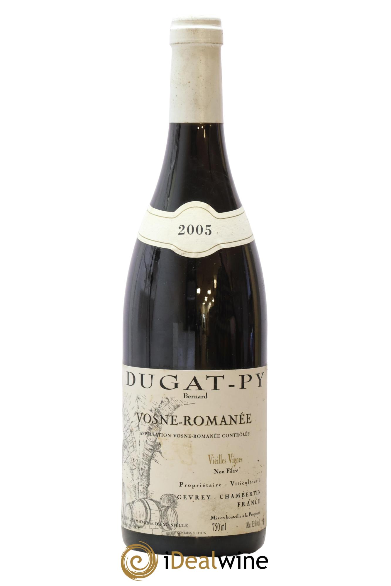 Vosne-Romanée Vieilles Vignes Dugat-Py 2005 - Lot de 1 bouteille - 0