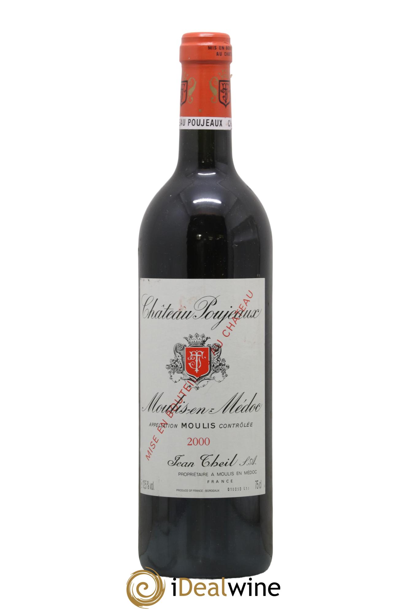 Château Poujeaux 2000 - Lot of 1 bottle - 0