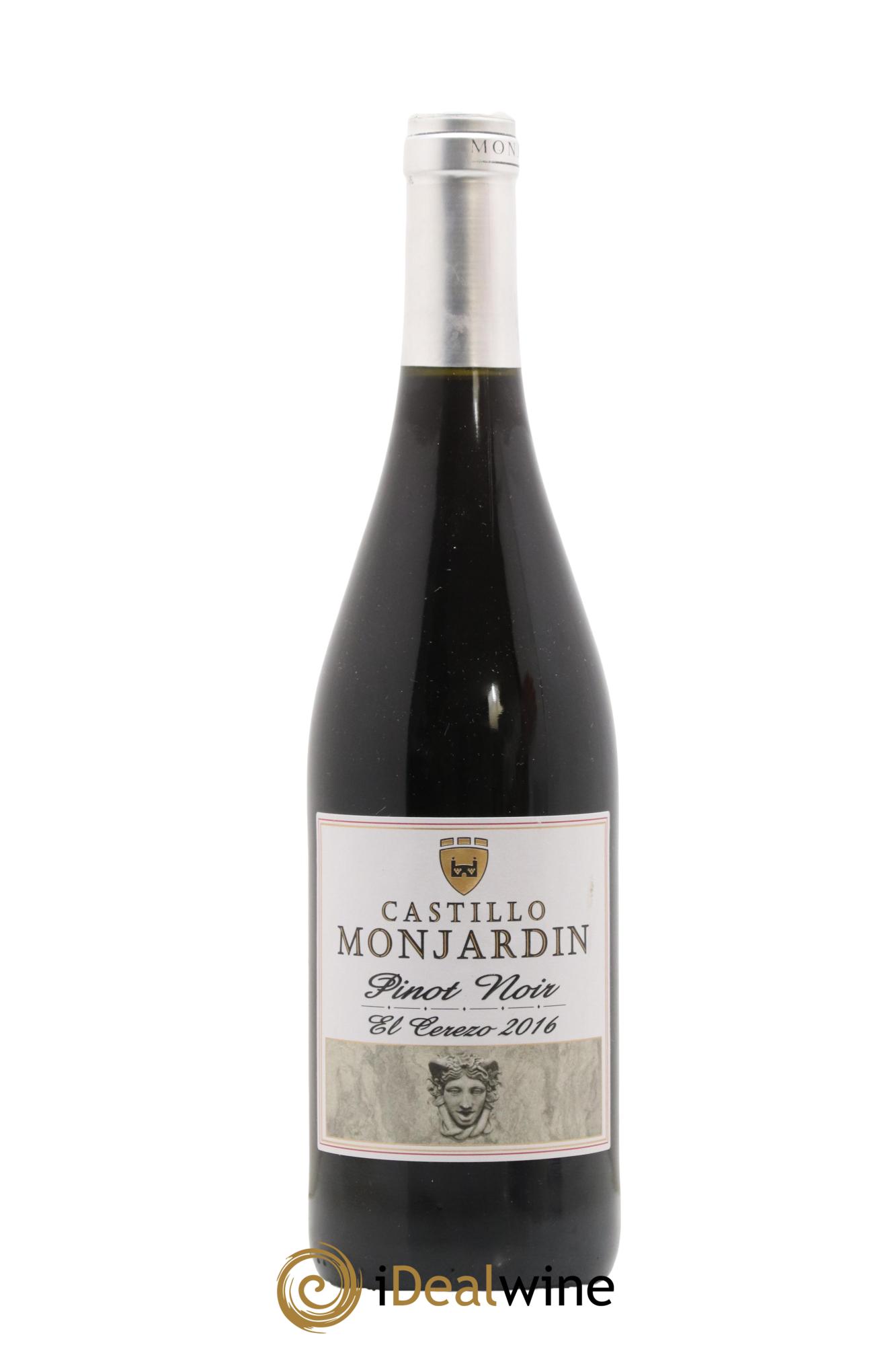Navarra El Cerezo Pinot Noir Castillo Monjardin 2016 - Lot de 1 bouteille - 0