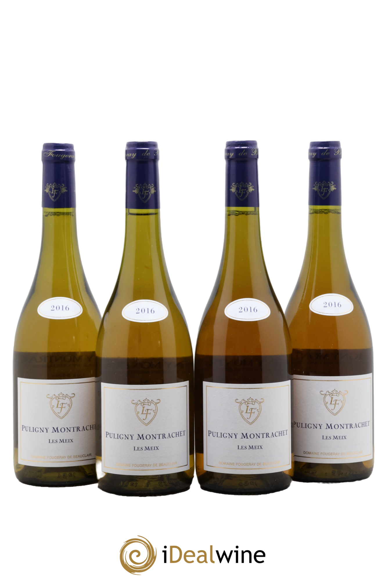Puligny-Montrachet Les Meix Fougeray de Beauclair 2016 - Lotto di 4 bottiglie - 0
