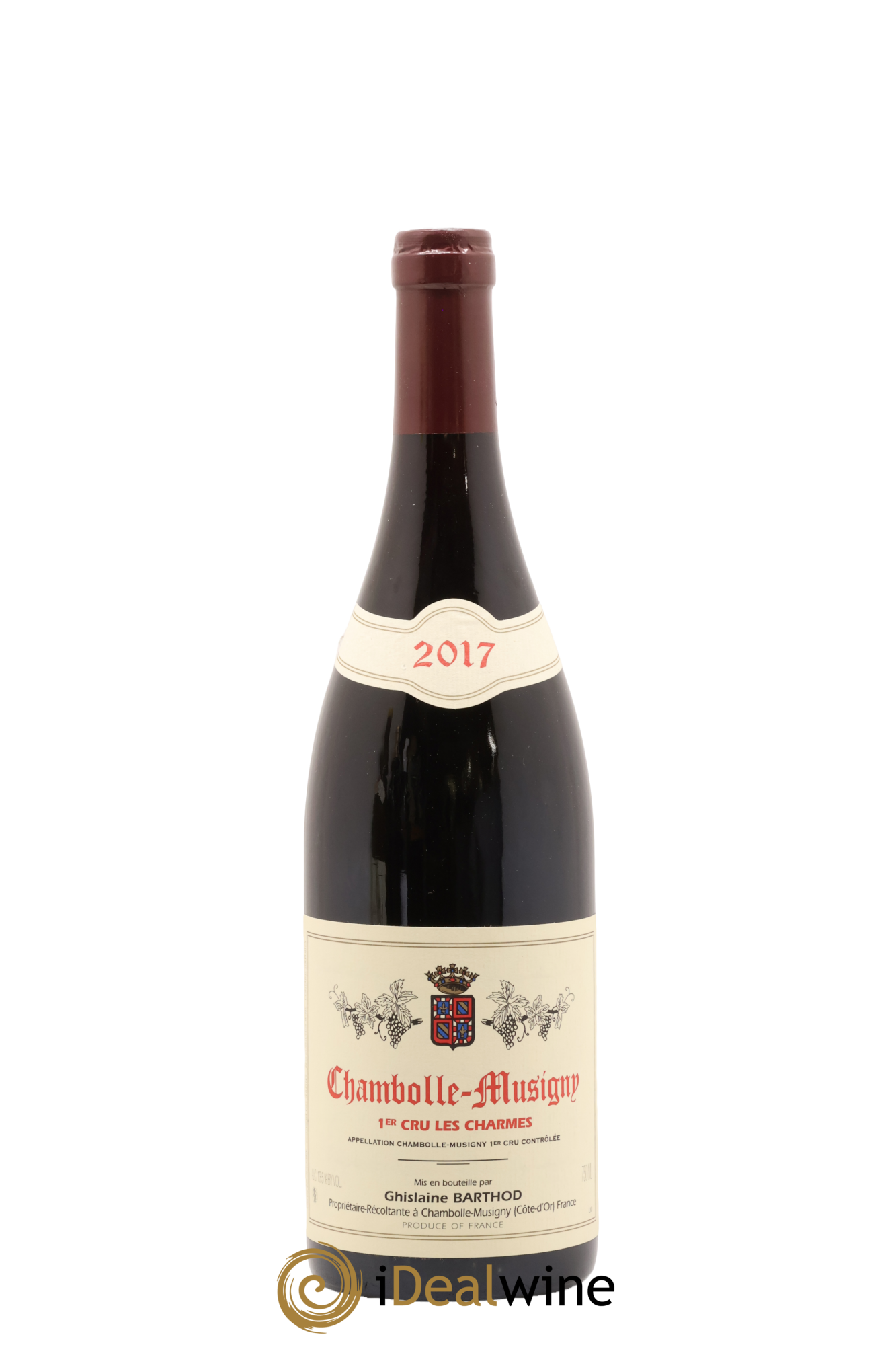 Chambolle-Musigny 1er Cru Les Charmes Ghislaine Barthod 2017 - Posten von 1 Flasche - 0