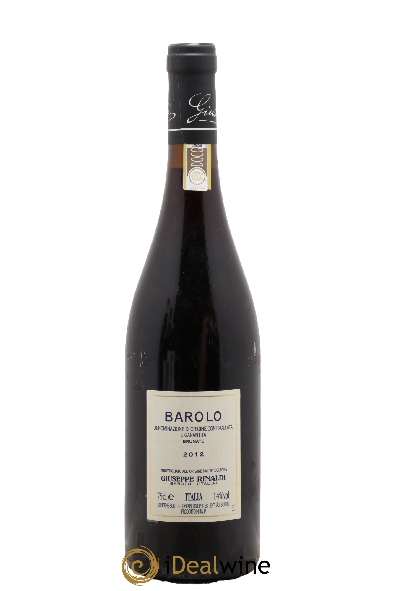 Barolo DOCG Brunate Giuseppe Rinaldi 2012 - Lotto di 1 bottiglia - 1