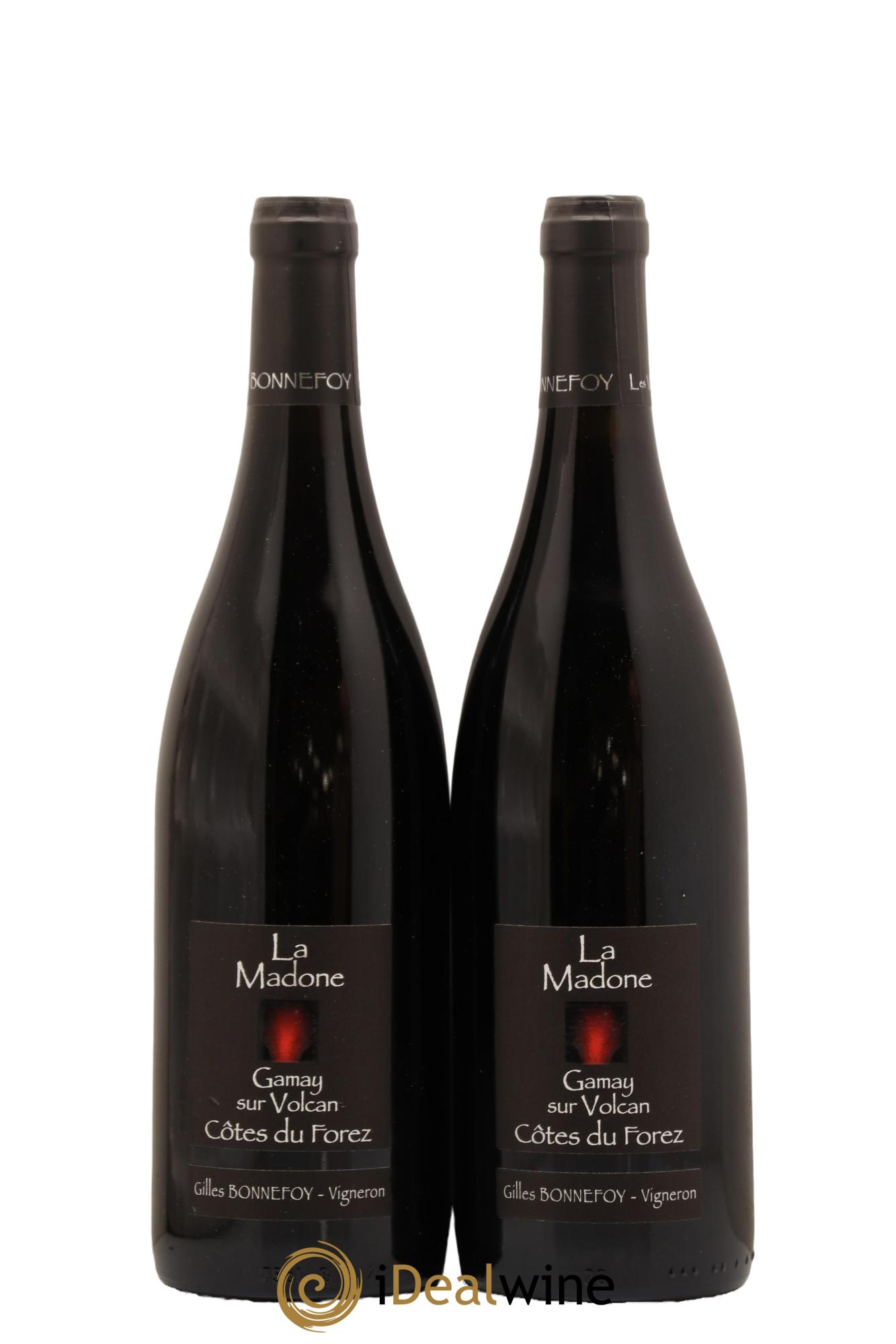 Vin de France Cotes du Forez Les Vins de la Madone La Madone Domaine Gilles Bonnefoy 2021 - Lot de 2 bouteilles - 0