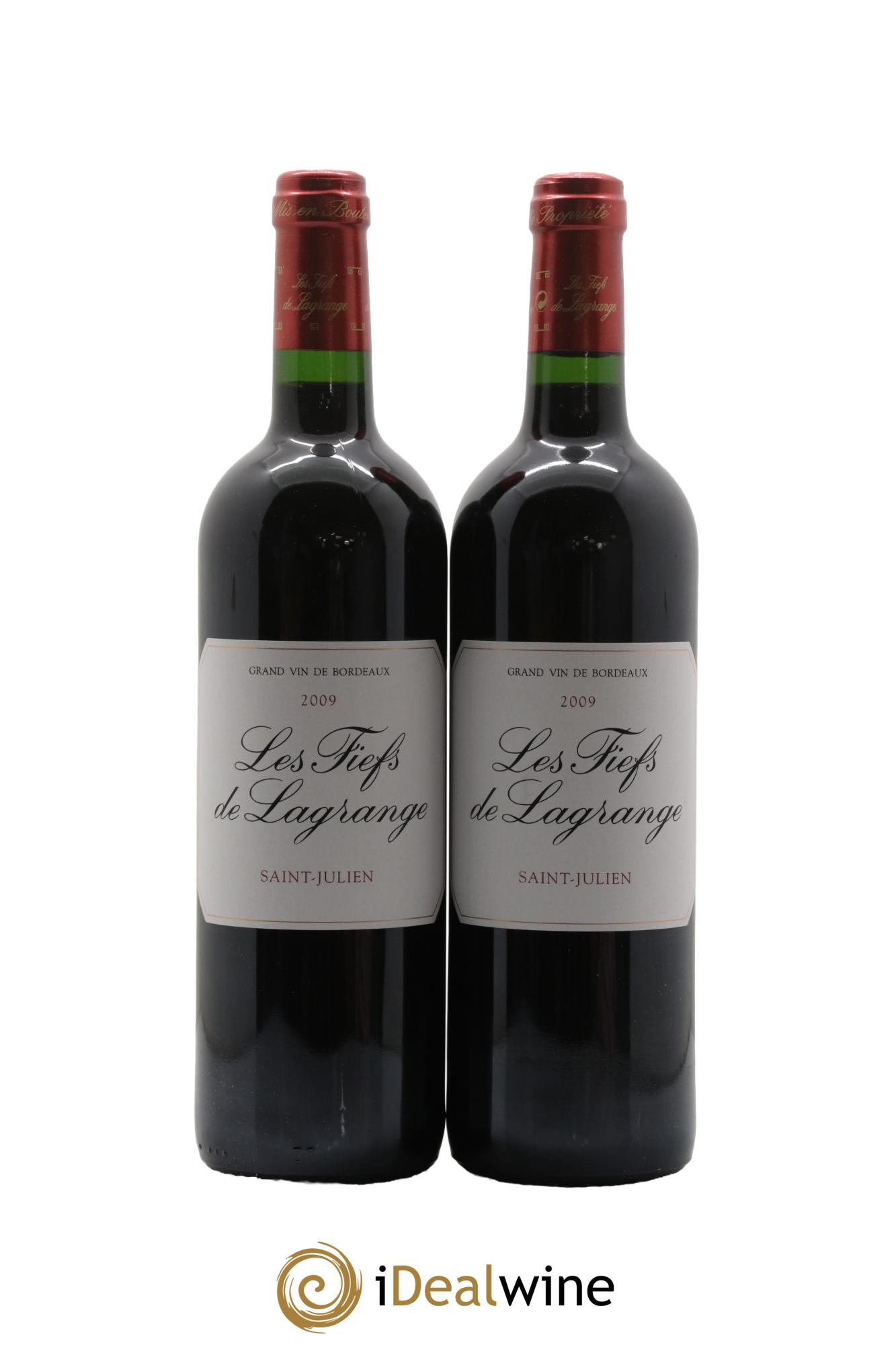 Les Fiefs de Lagrange Second Vin 2009 - Posten von 2 Flaschen - 0