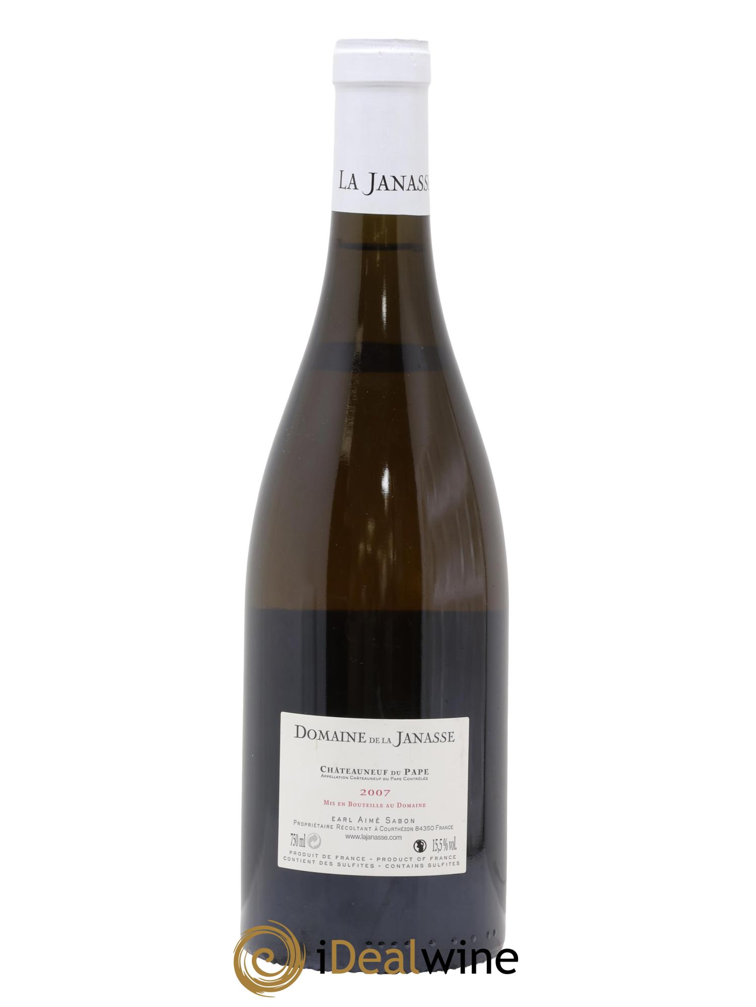 Châteauneuf-du-Pape Prestige La Janasse (Domaine de) 2007 - Lot de 1 bouteille - 1