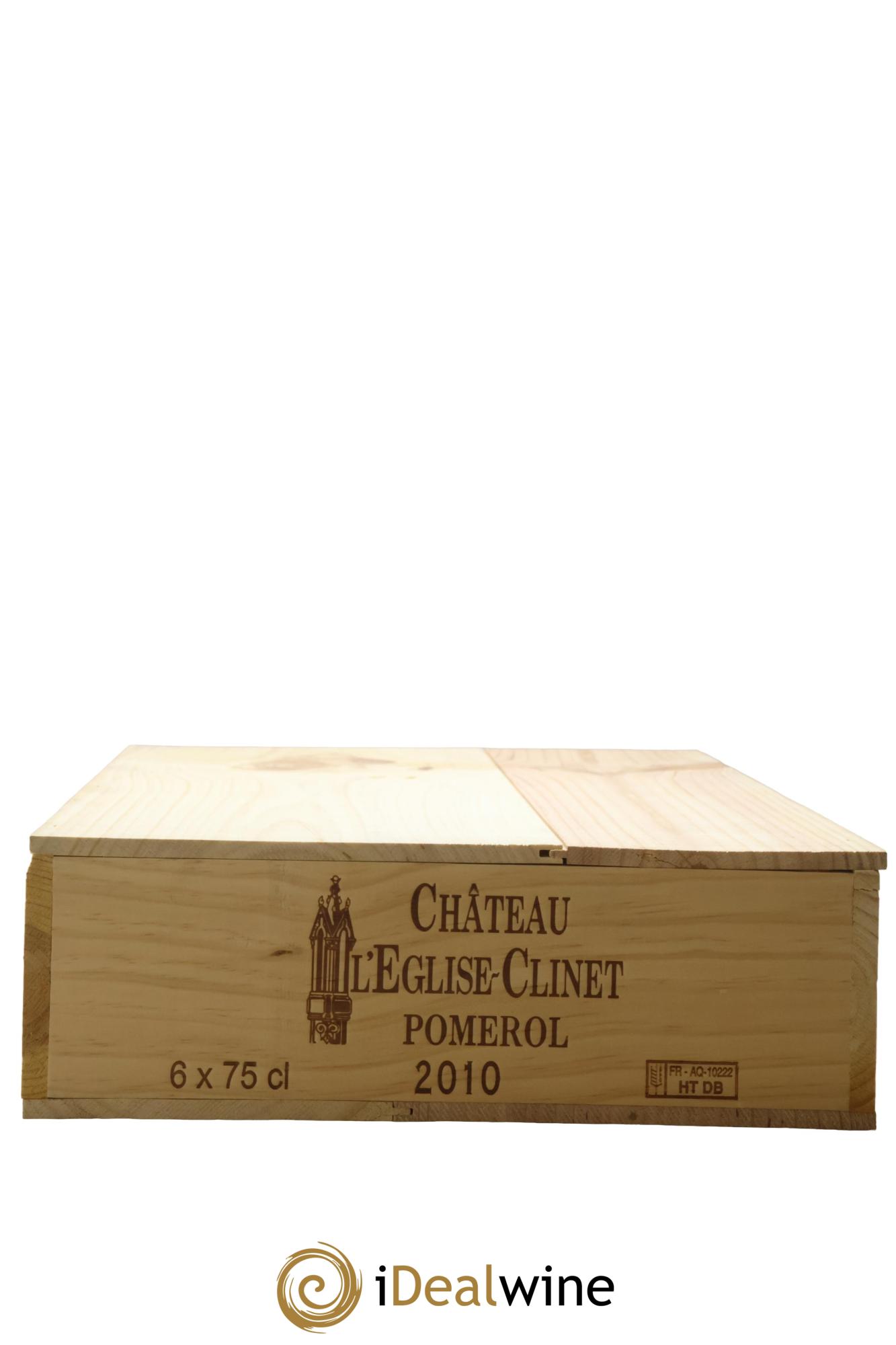Château l' Église Clinet 2010 - Lotto di 6 bottiglie - 5