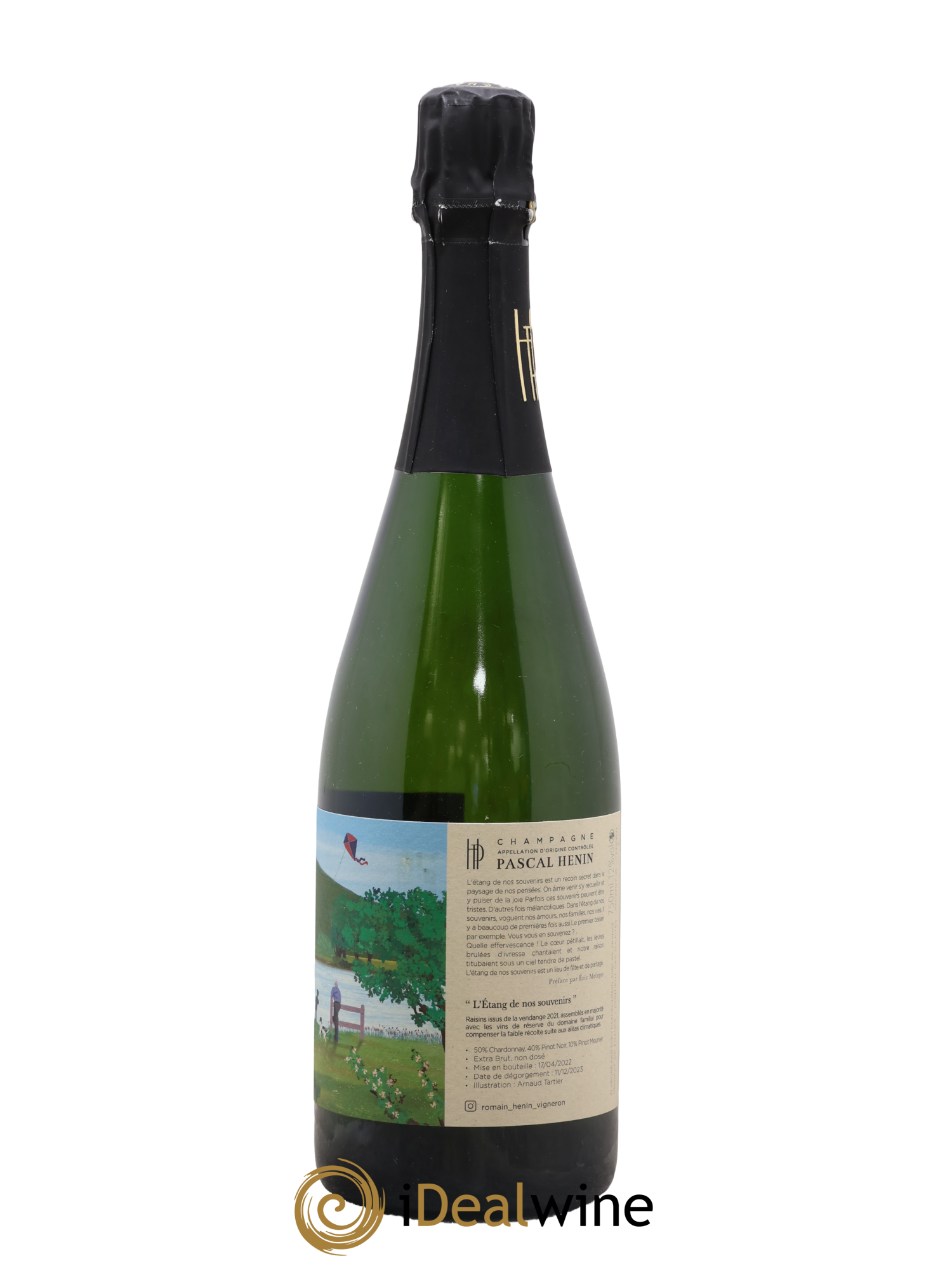 L'Etang de nos Souvenirs Romain Henin - Posten von 1 Flasche - 1