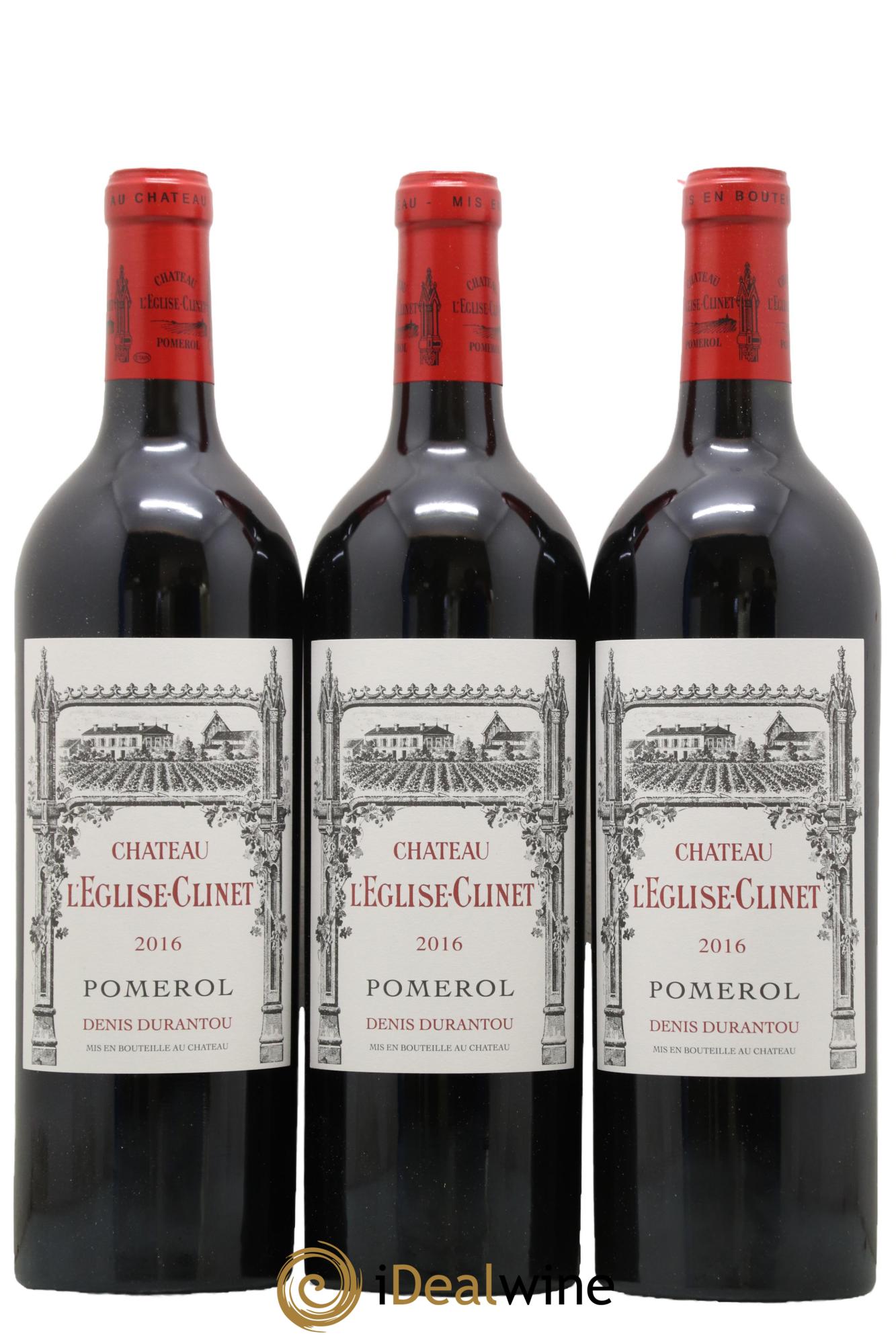 Château l' Église Clinet 2016 - Lot de 6 bouteilles - 3