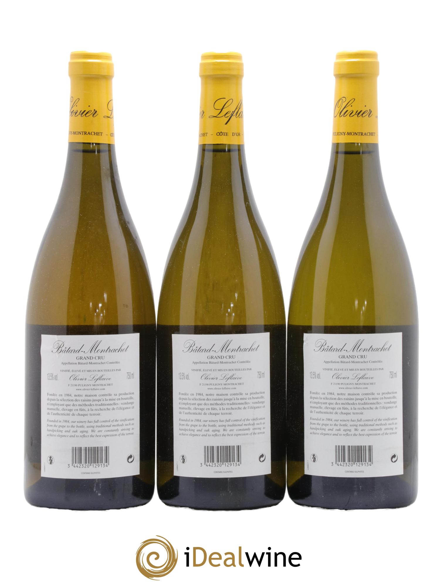 Bâtard-Montrachet Grand Cru Olivier Leflaive 2009 - Lot de 6 bouteilles - 4