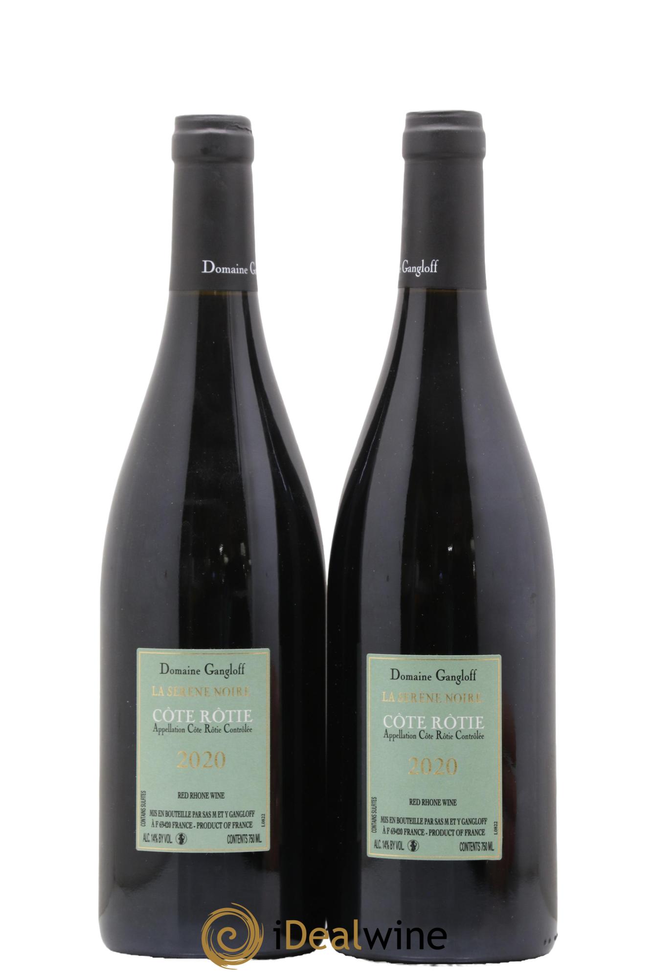 Côte-Rôtie La Sereine Noire Gangloff (Domaine)  2020 - Lotto di 2 bottiglie - 1