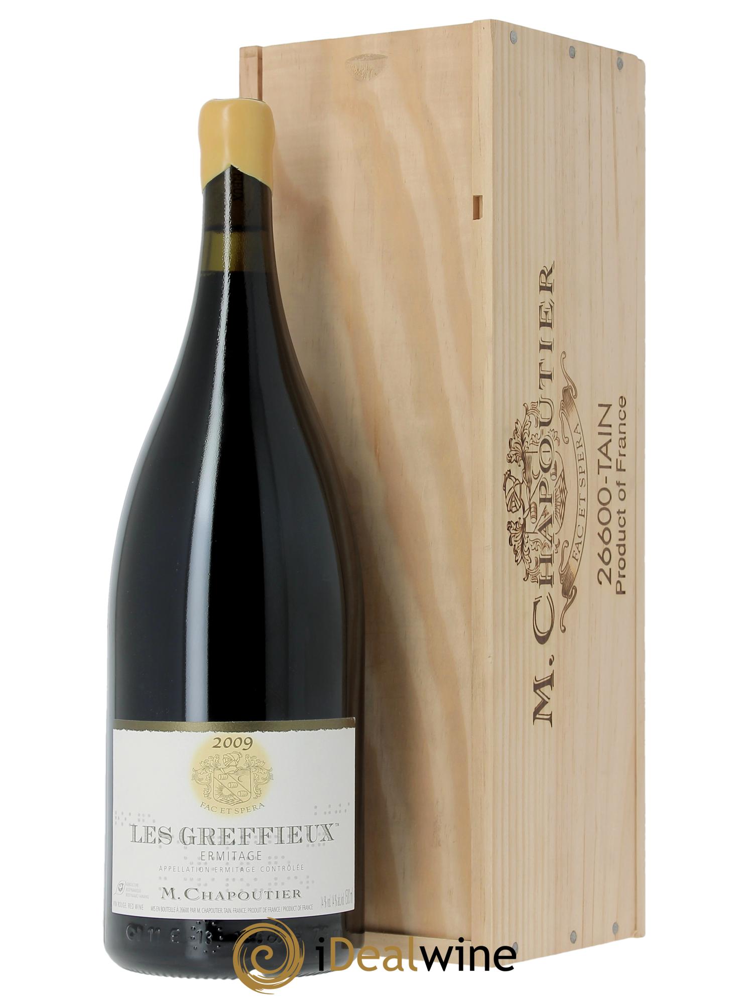 Hermitage Ermitage Les Greffieux Chapoutier 2009 - Lotto di 1 magnum - 0