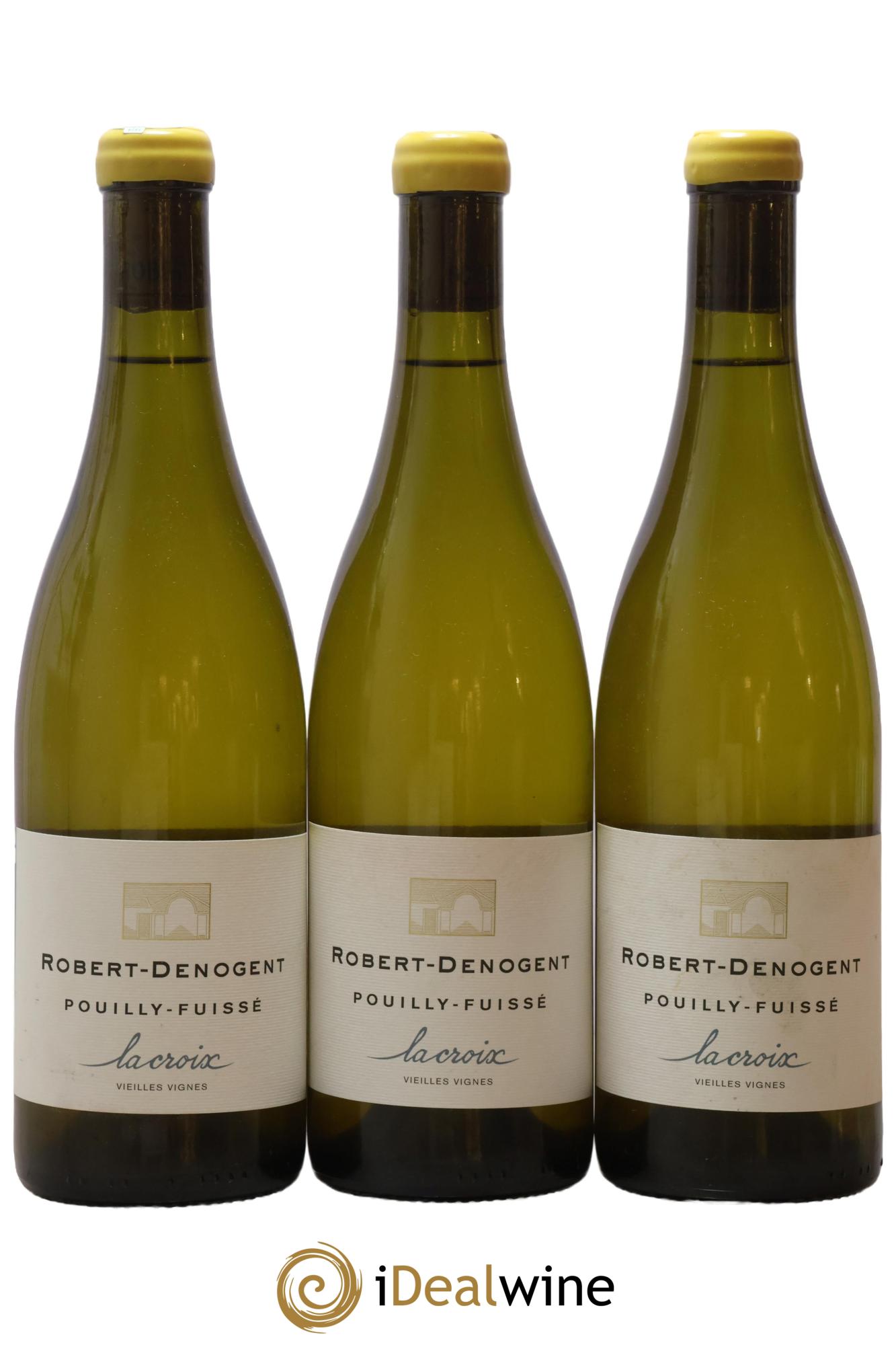 Pouilly-Fuissé La Croix Vieilles Vignes Robert Denogent (Domaine) 2022 - Lot de 3 bouteilles - 0