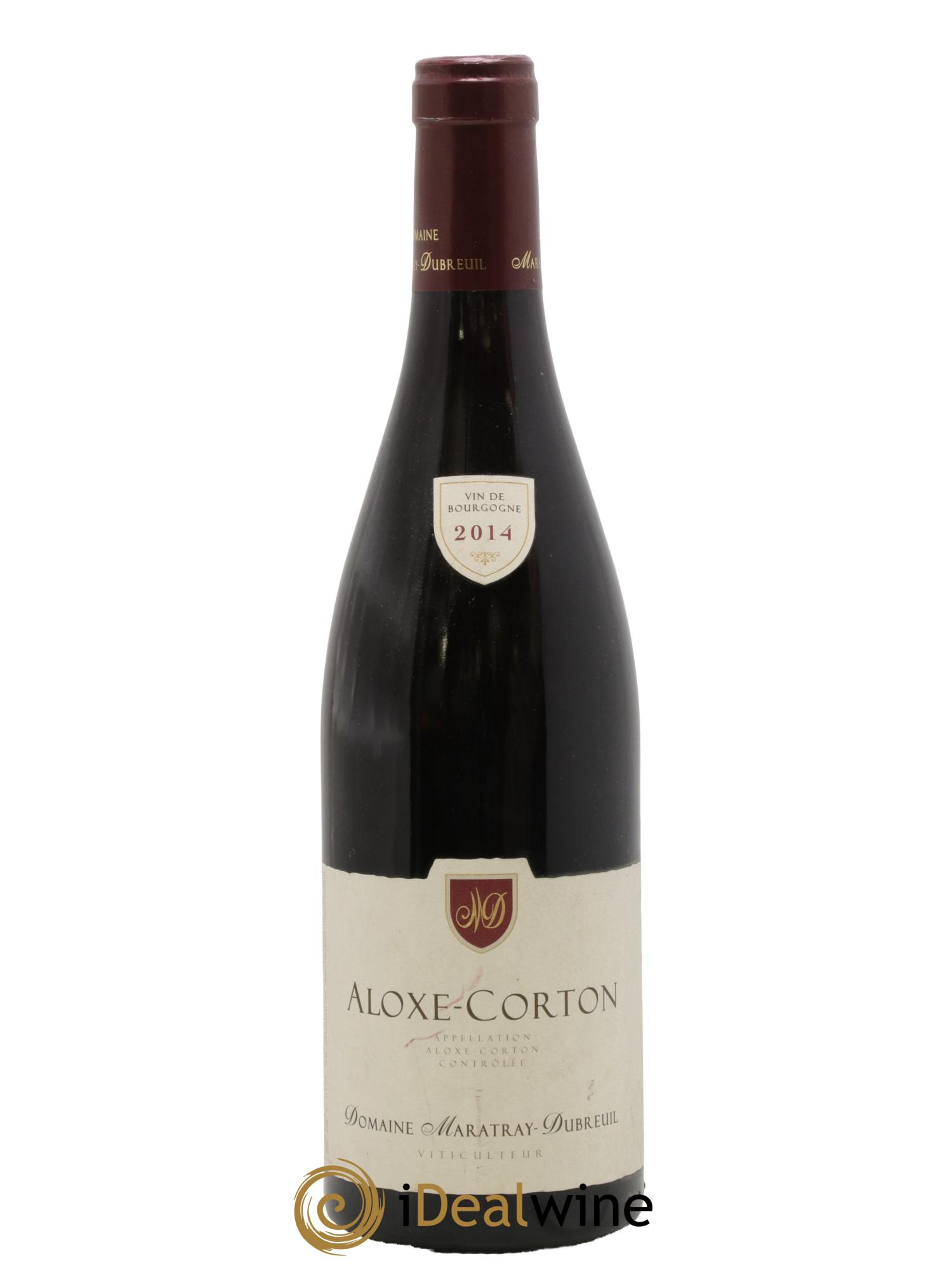 Aloxe-Corton Maratray-Dubreuil 2014 - Lot de 1 bouteille - 0