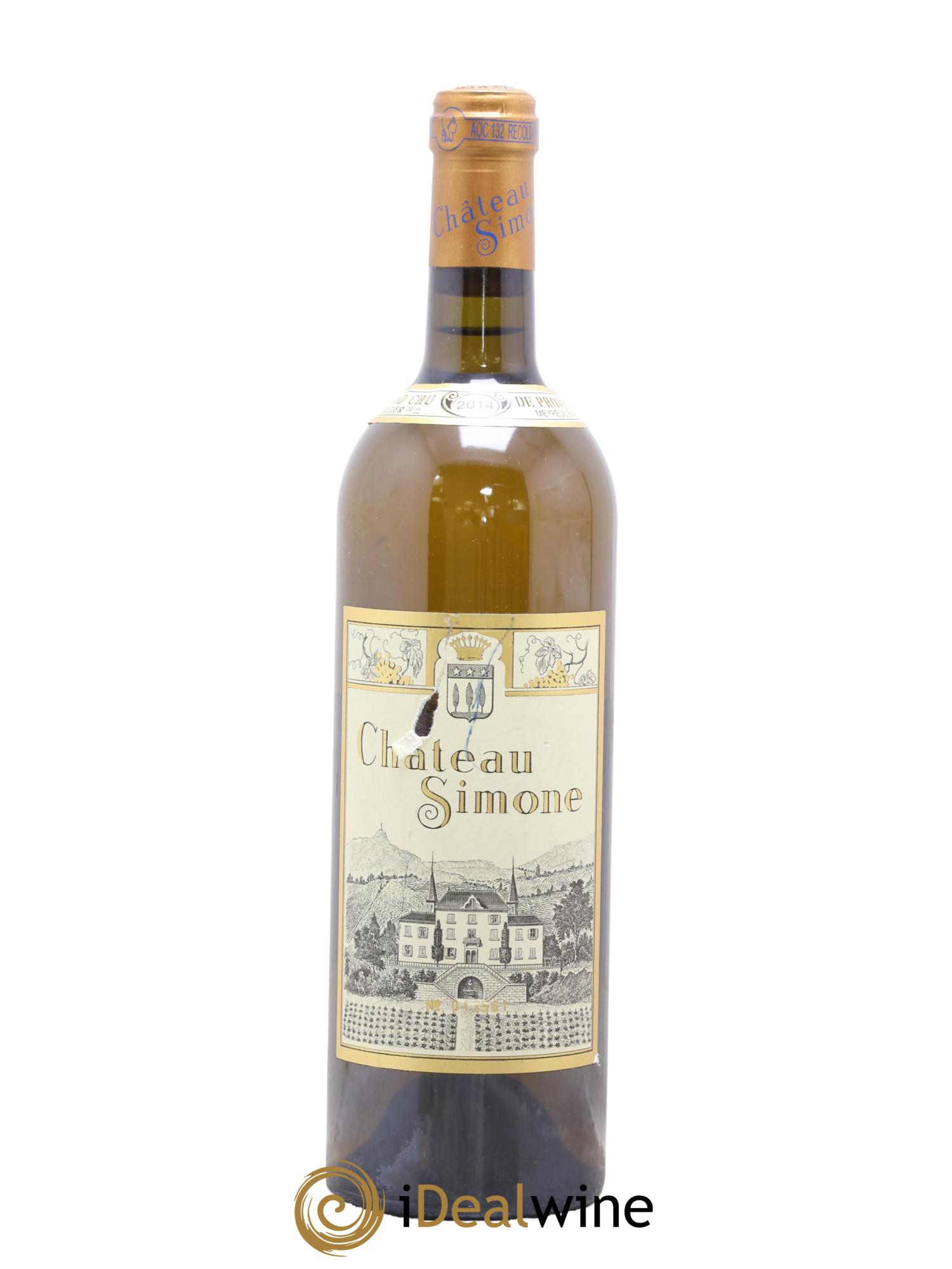Palette Château Simone Famille Rougier 2014 - Lot de 1 bouteille - 0