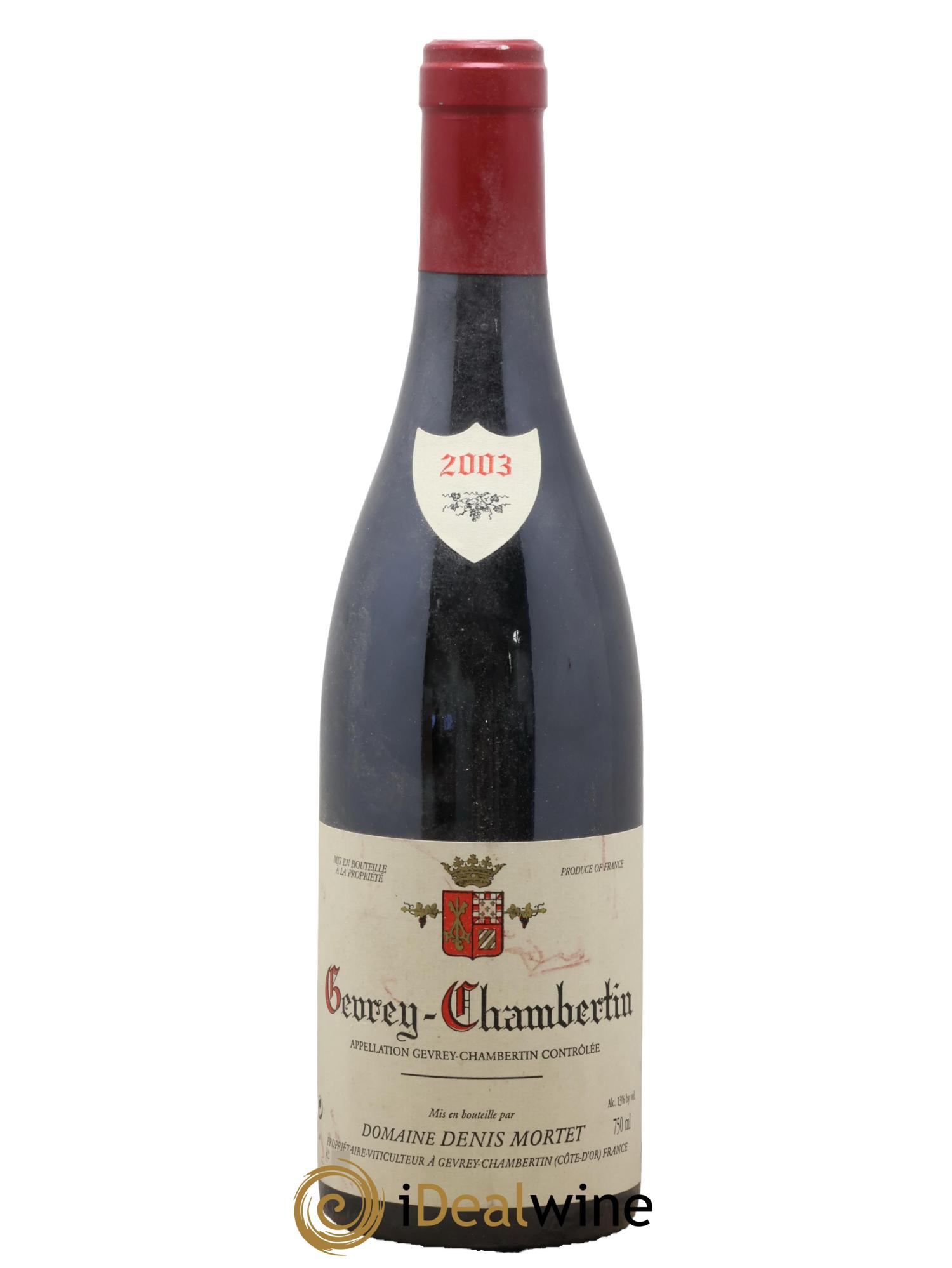 Gevrey-Chambertin Denis Mortet (Domaine) 2003 - Lotto di 1 bottiglia - 0