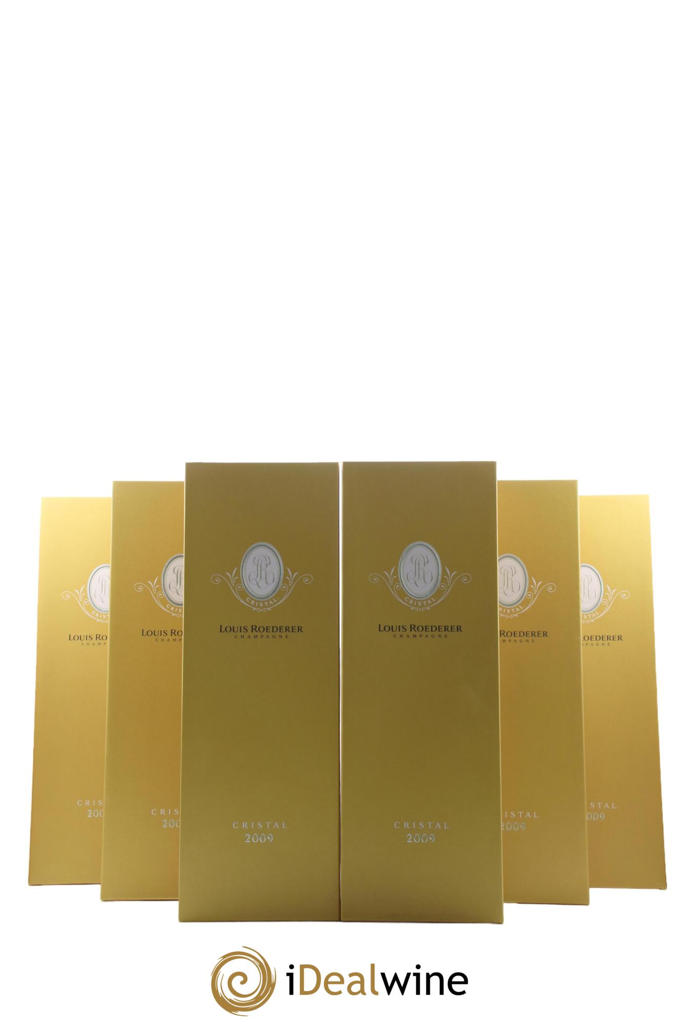 Cristal Louis Roederer 2009 - Lot de 6 bouteilles - 6