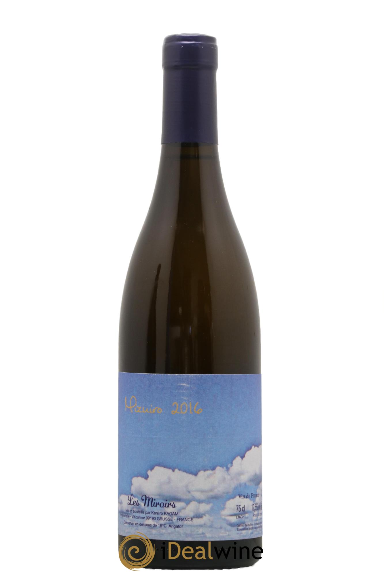Vin de France Mizuiro Les Saugettes Kenjiro Kagami - Domaine des Miroirs 2016 - Lot de 1 bouteille - 0